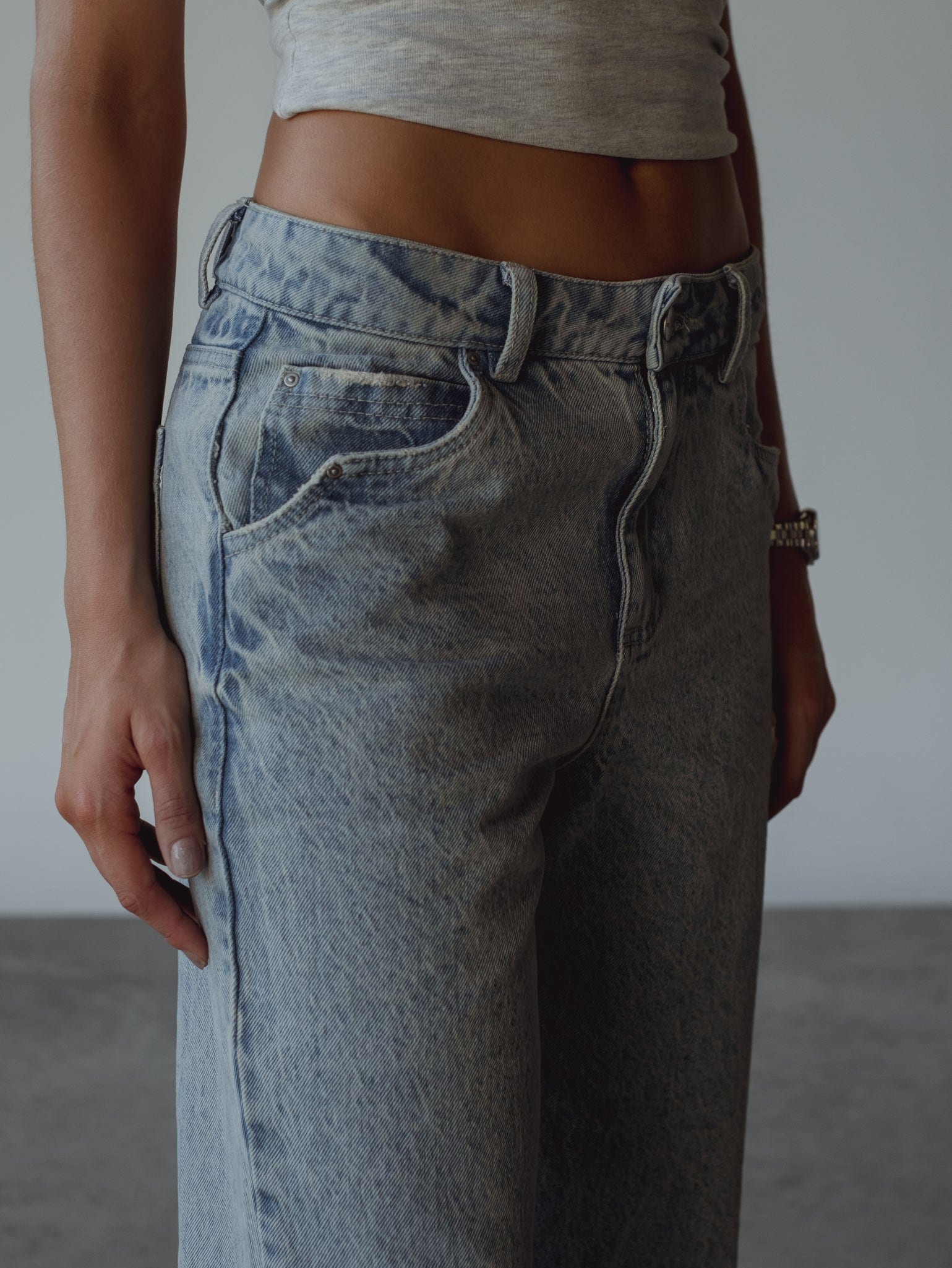 OPEN FLARE JEAN - 80'S LIGHT BLUE - imagen 4