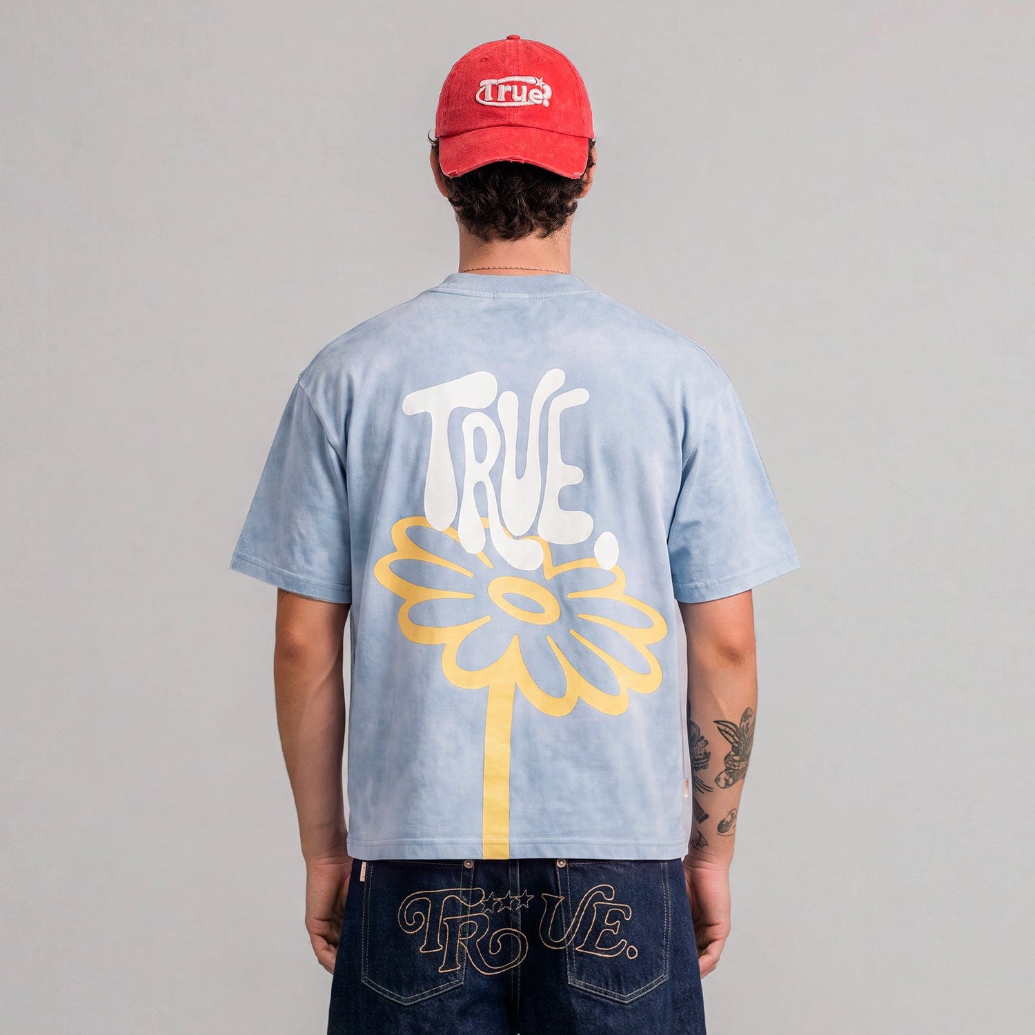 Bloom Boxy T-Shirt - Washed Blue - imagen 6