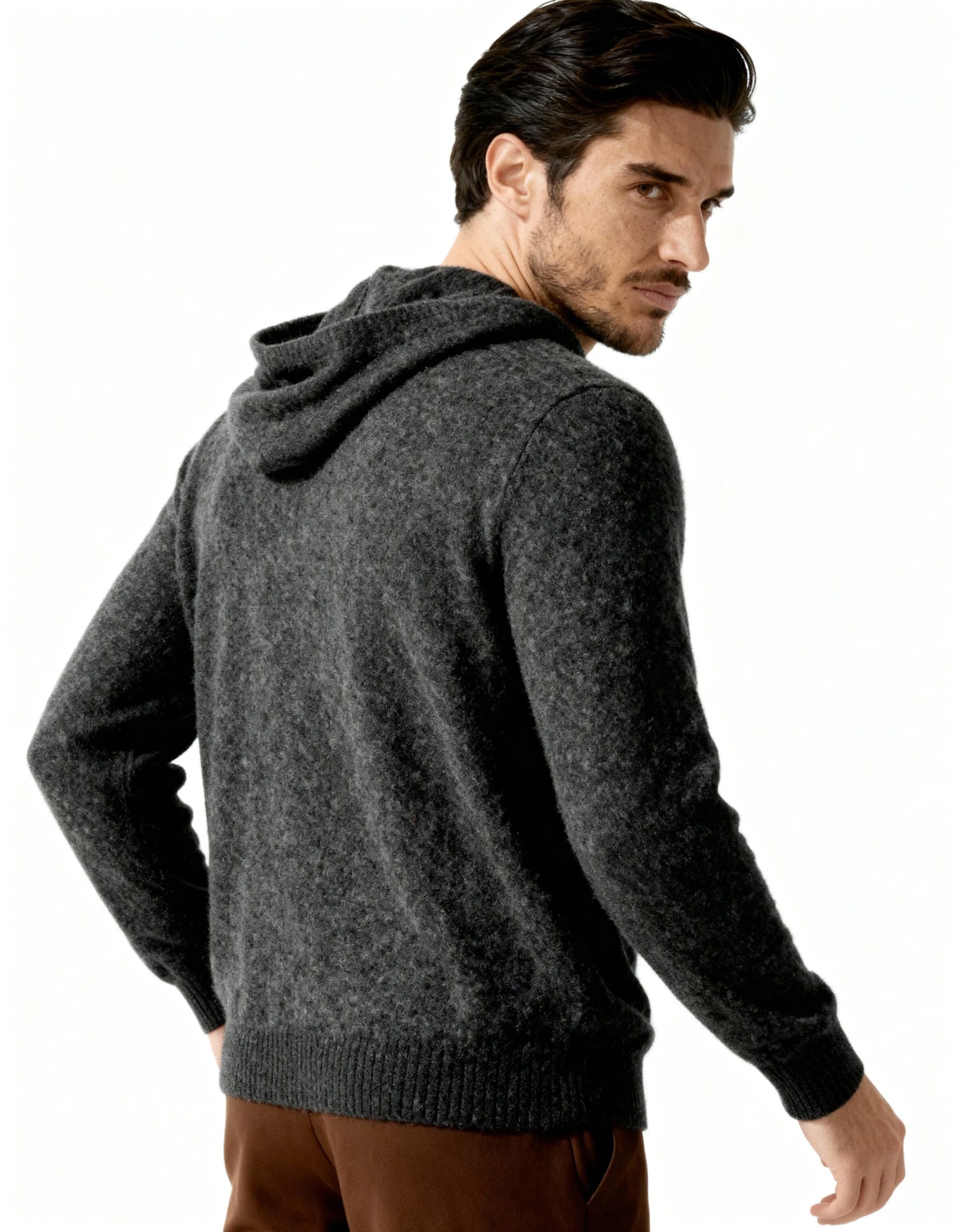 100% Cashmere Hoodie - imagen 3