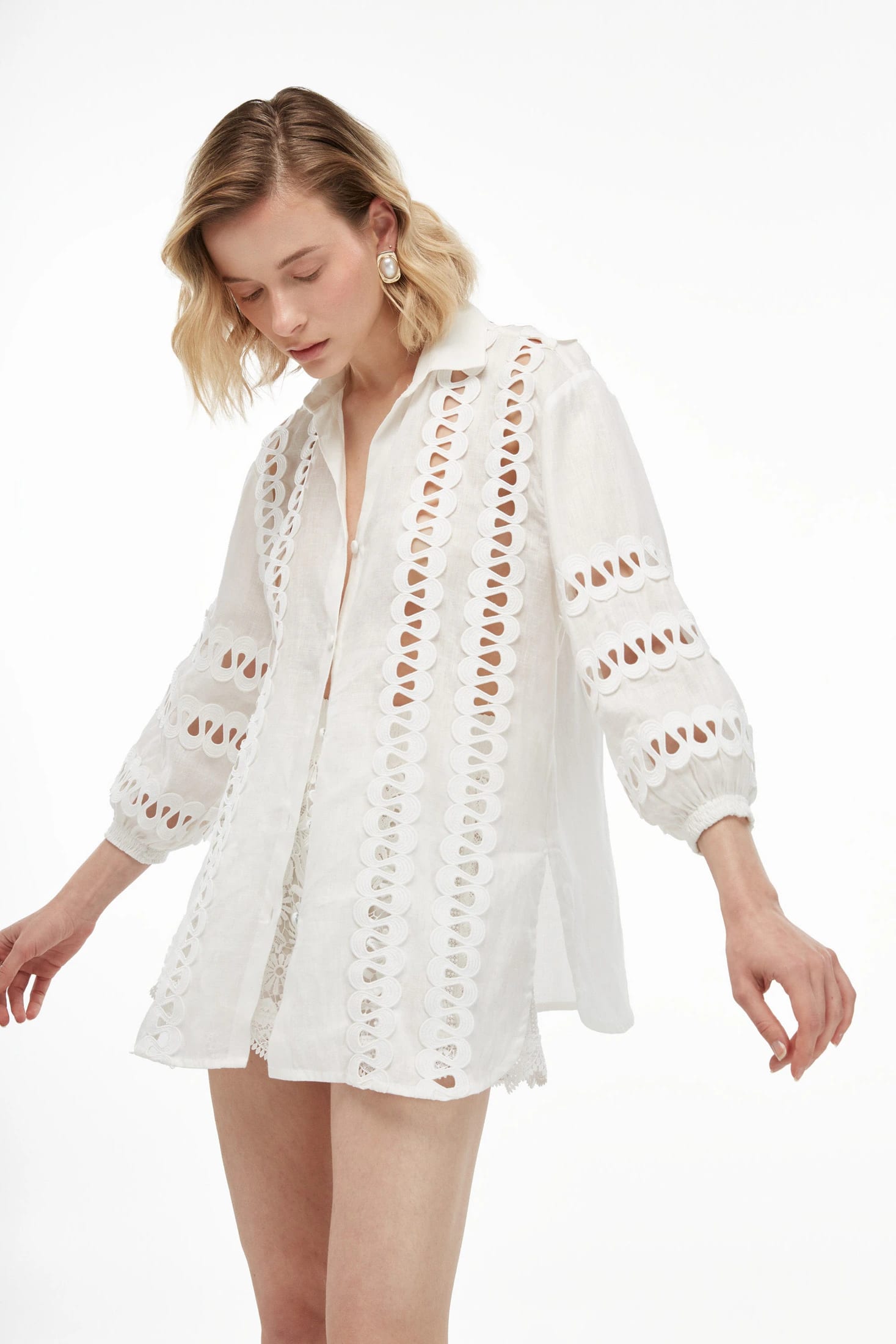 SOLANA SHIRT WHITE - imagen 4
