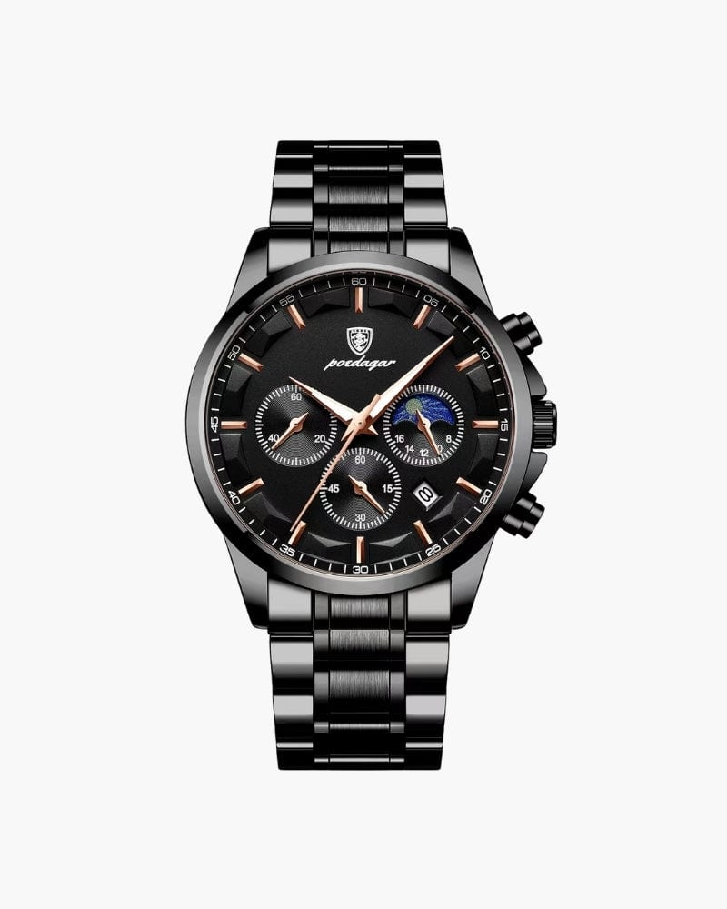 Precision Chronograph Steel Watch - imagen 1