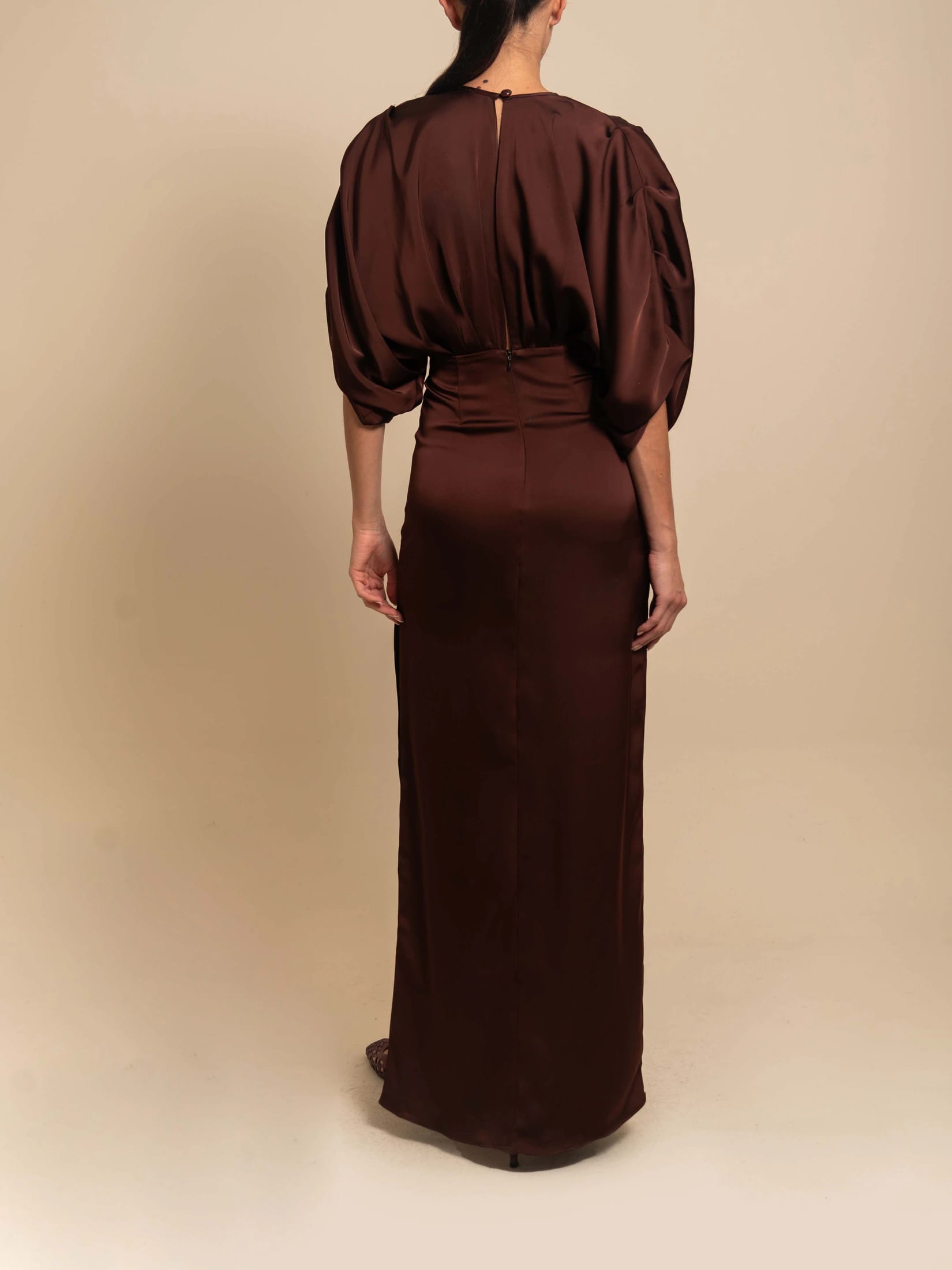 ABBEY DRESS ESPRESSO - imagen 3