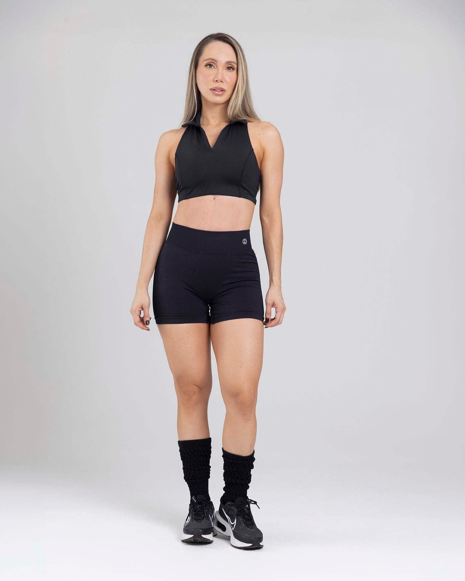 Short push up sculpt seamless negro flexi FIBER - imagen 1