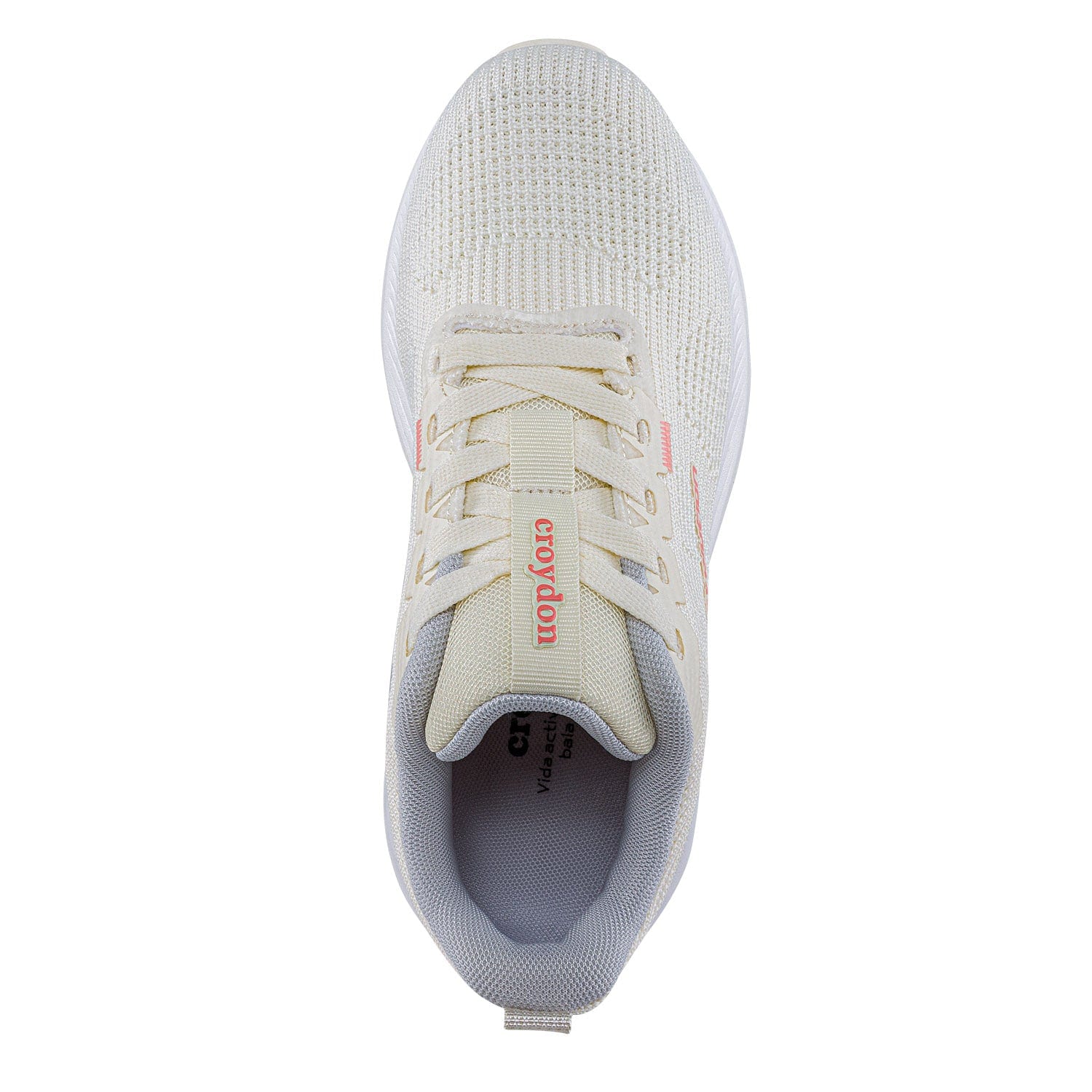 Tenis Running Kadax Beige Croydon Para Mujer - imagen 4