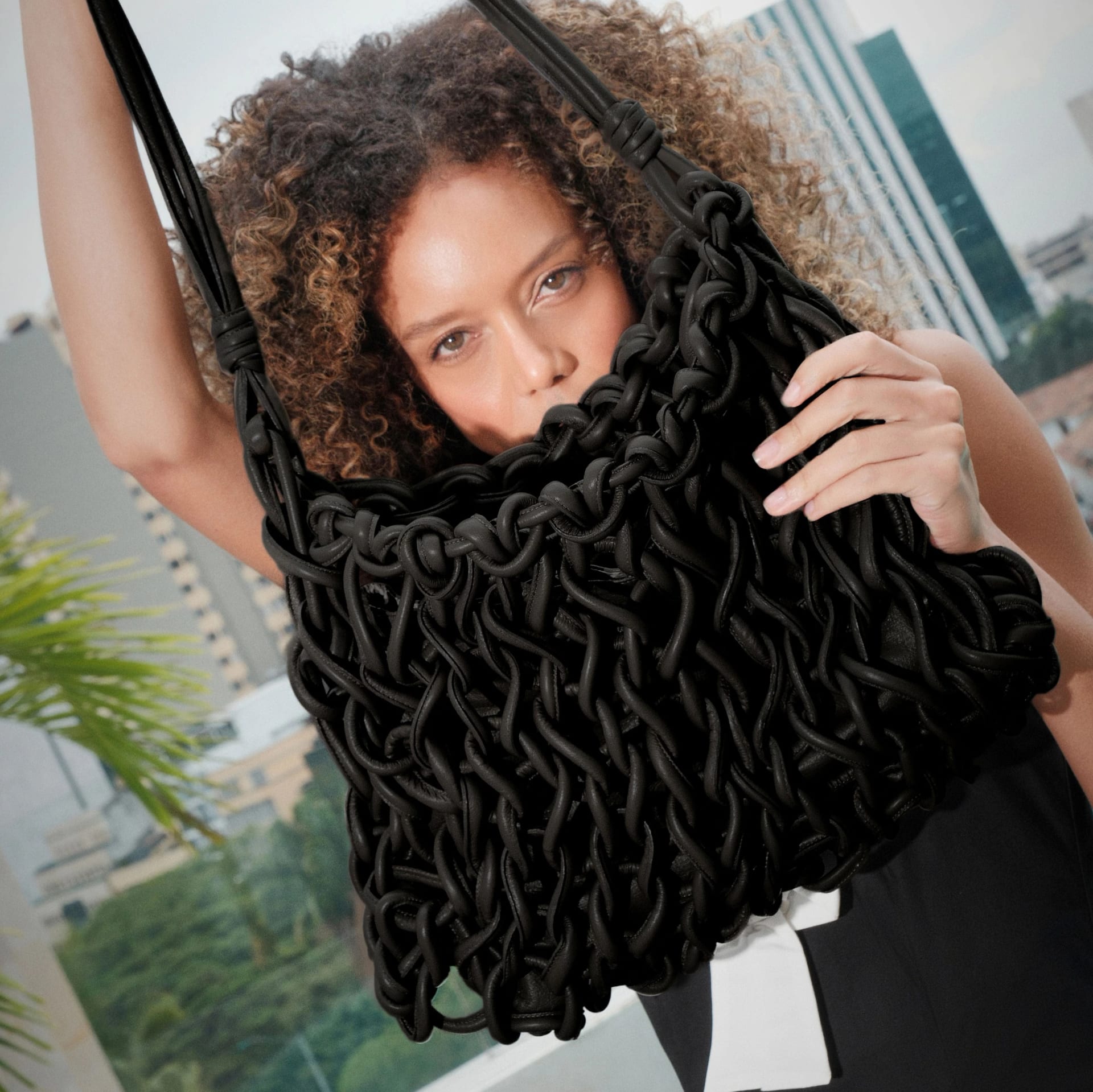 Palm Beach Bag Negro - imagen 2