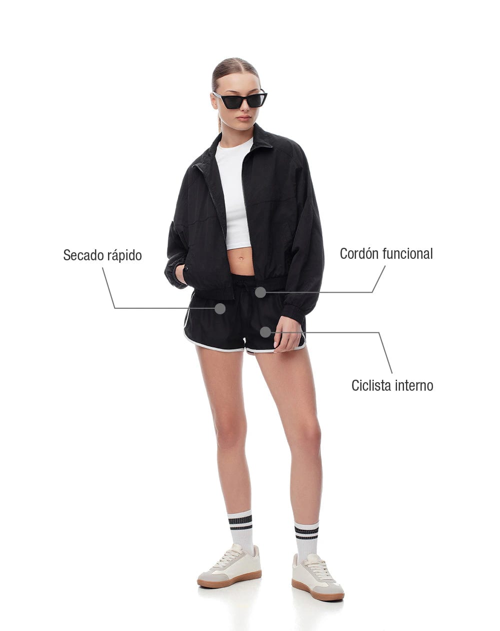 Camiseta + short deportivo mujer - imagen 7