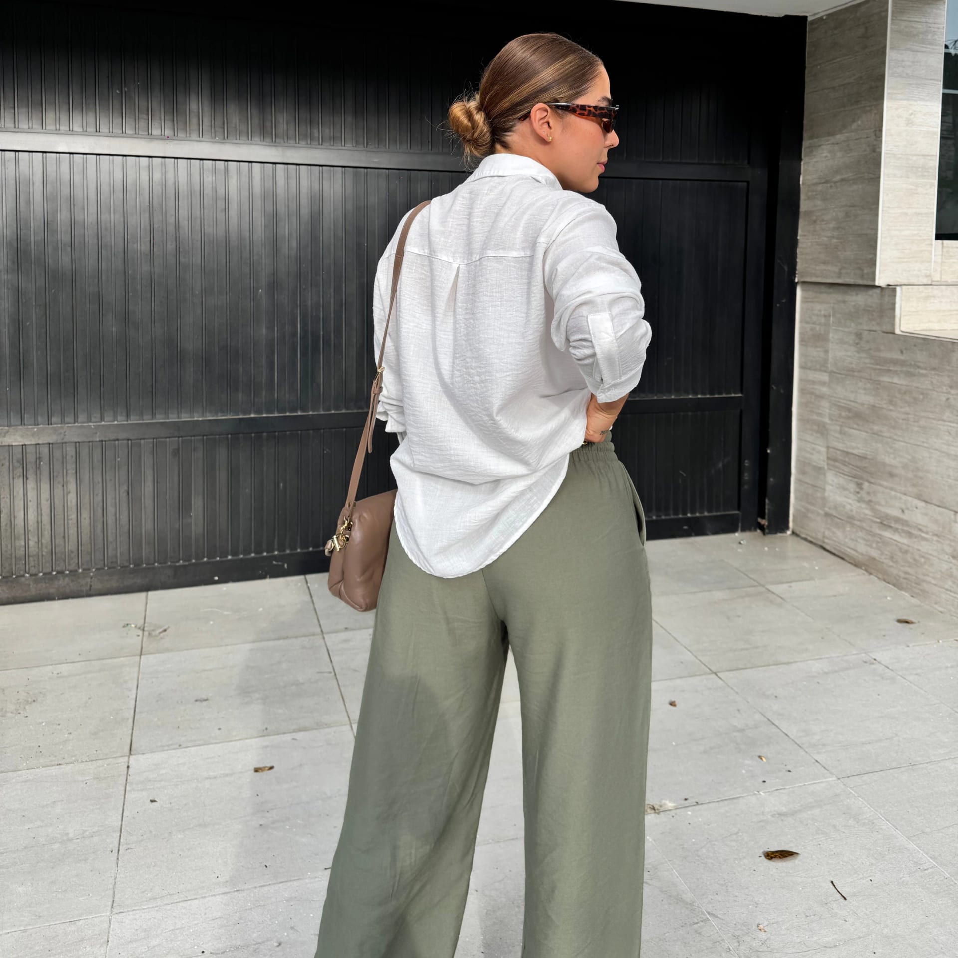 Pantalón Palma Verde Militar - imagen 4