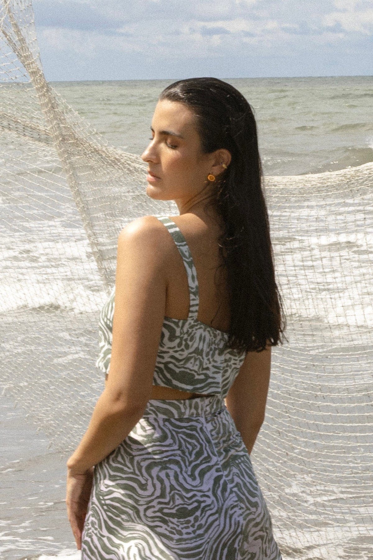 Melquiades Top | Green - imagen 2