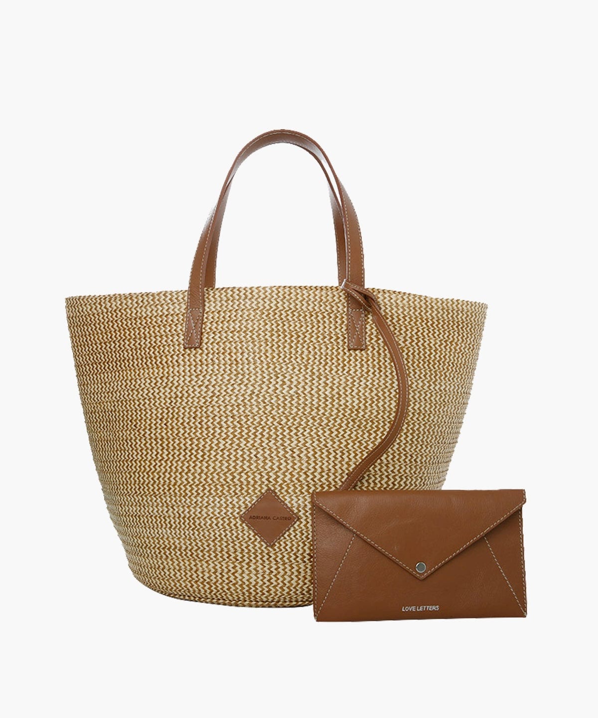 Marcial in Raffia and Leather - imagen 1