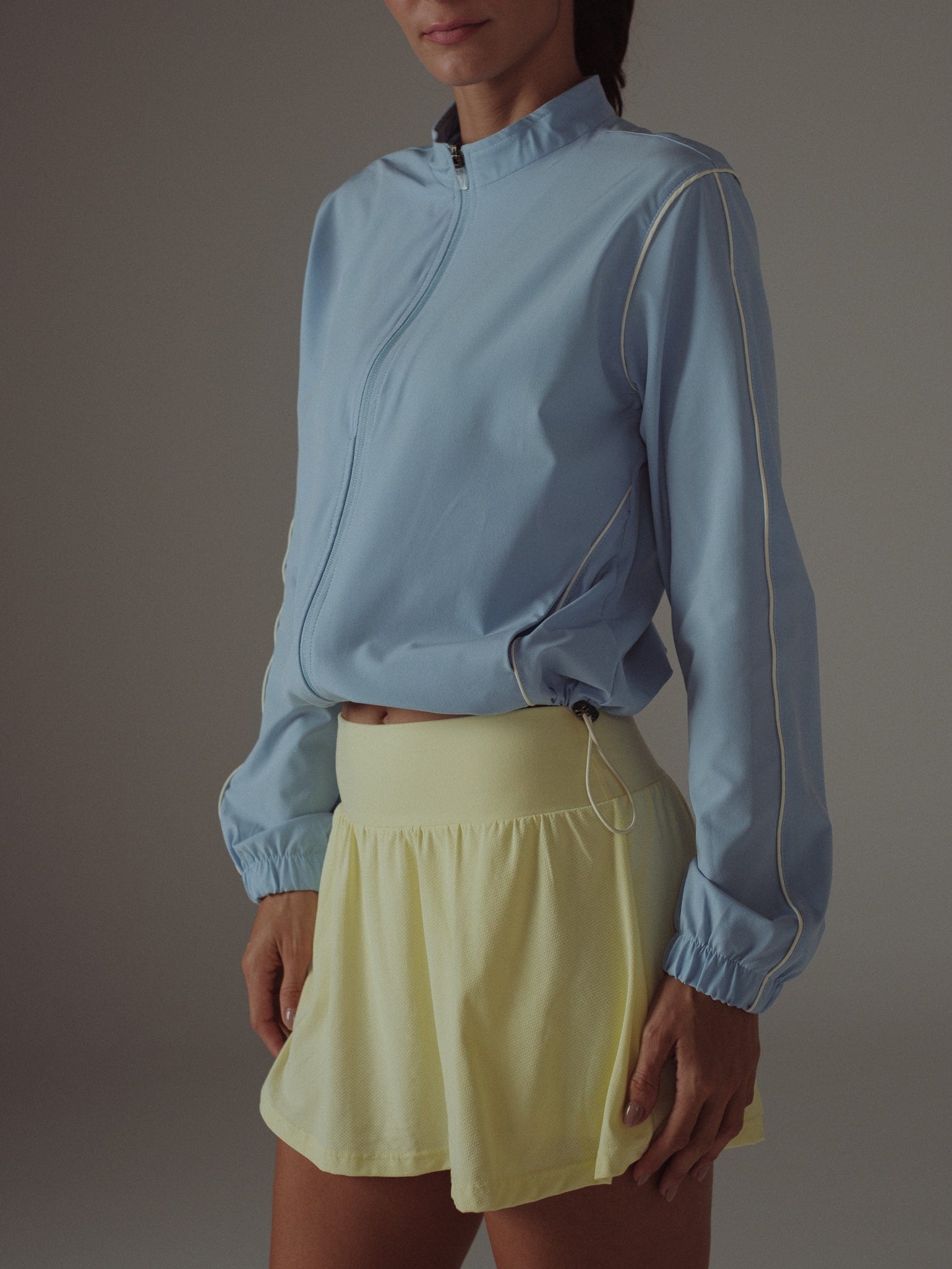 LINE WINDBREAKER JACKET - BABY BLUE - imagen 5