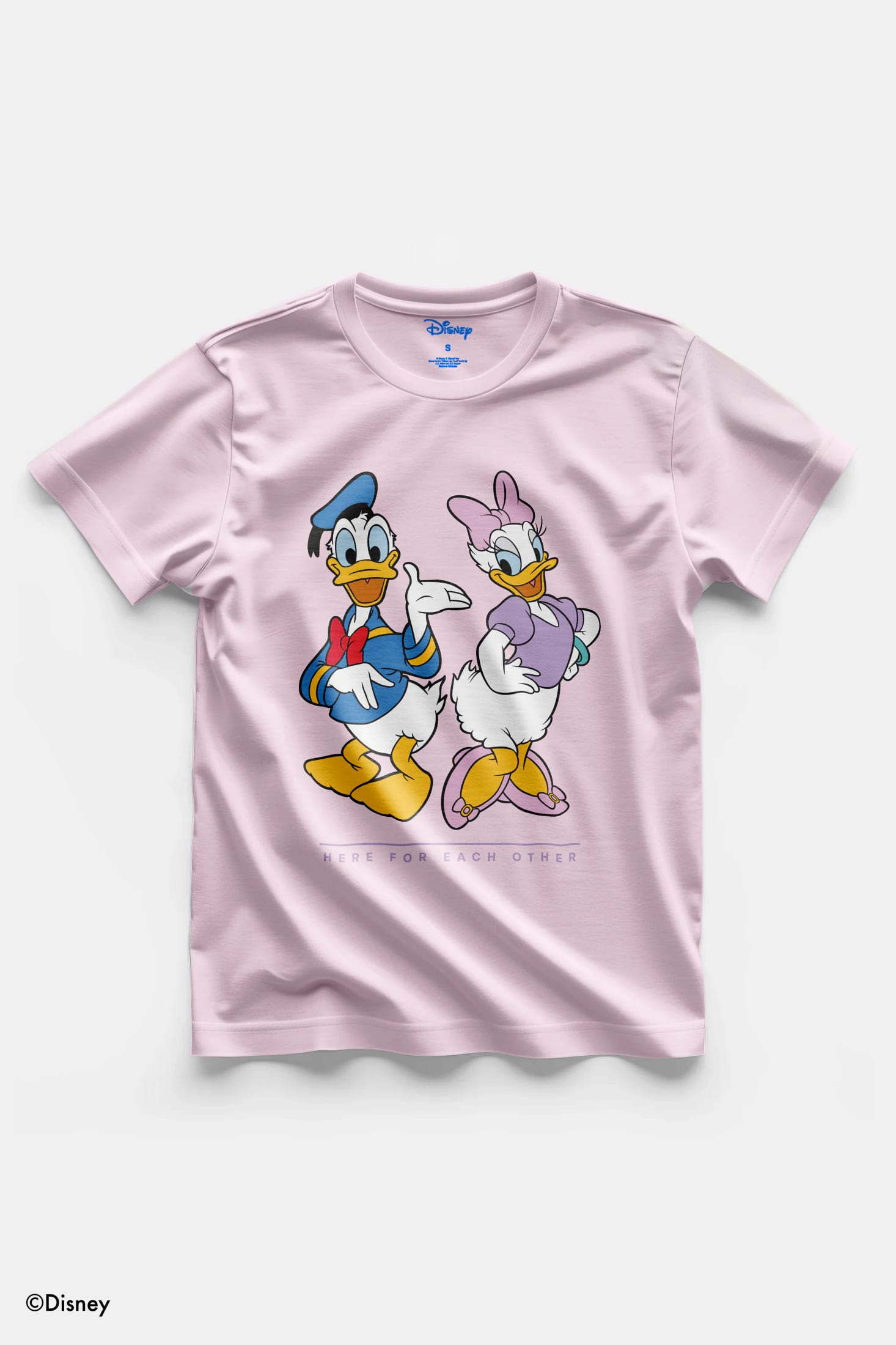 T-Shirt Rosa Donald y Daisy - imagen 2