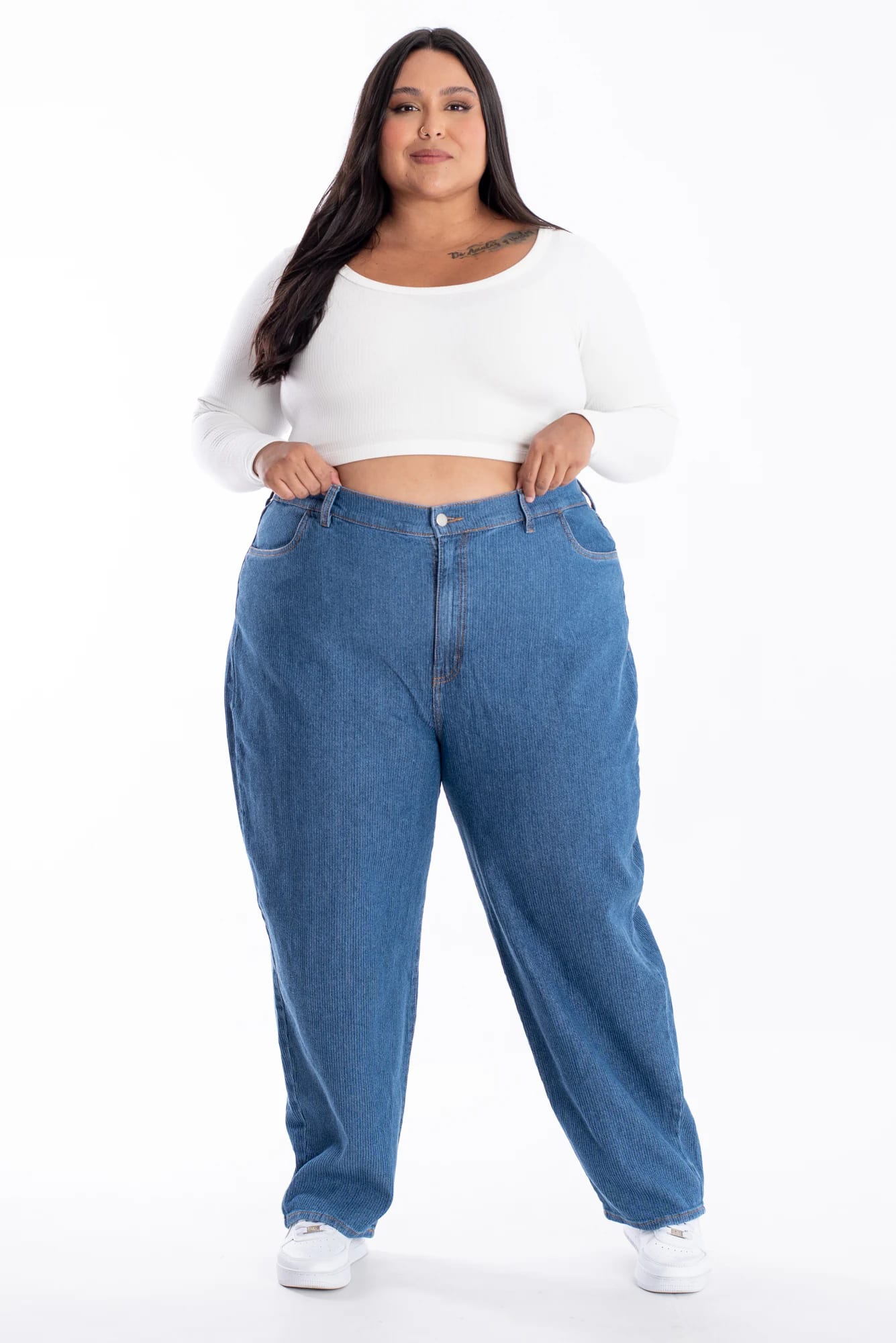 Jean Boyfriend Azul Medio 397 - imagen 18