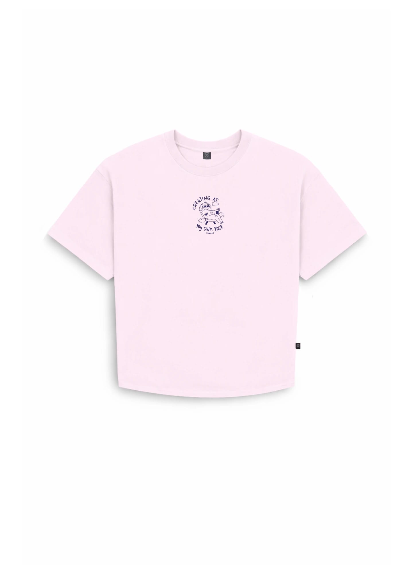 Own Pace Crop Top – Rosa - imagen 1