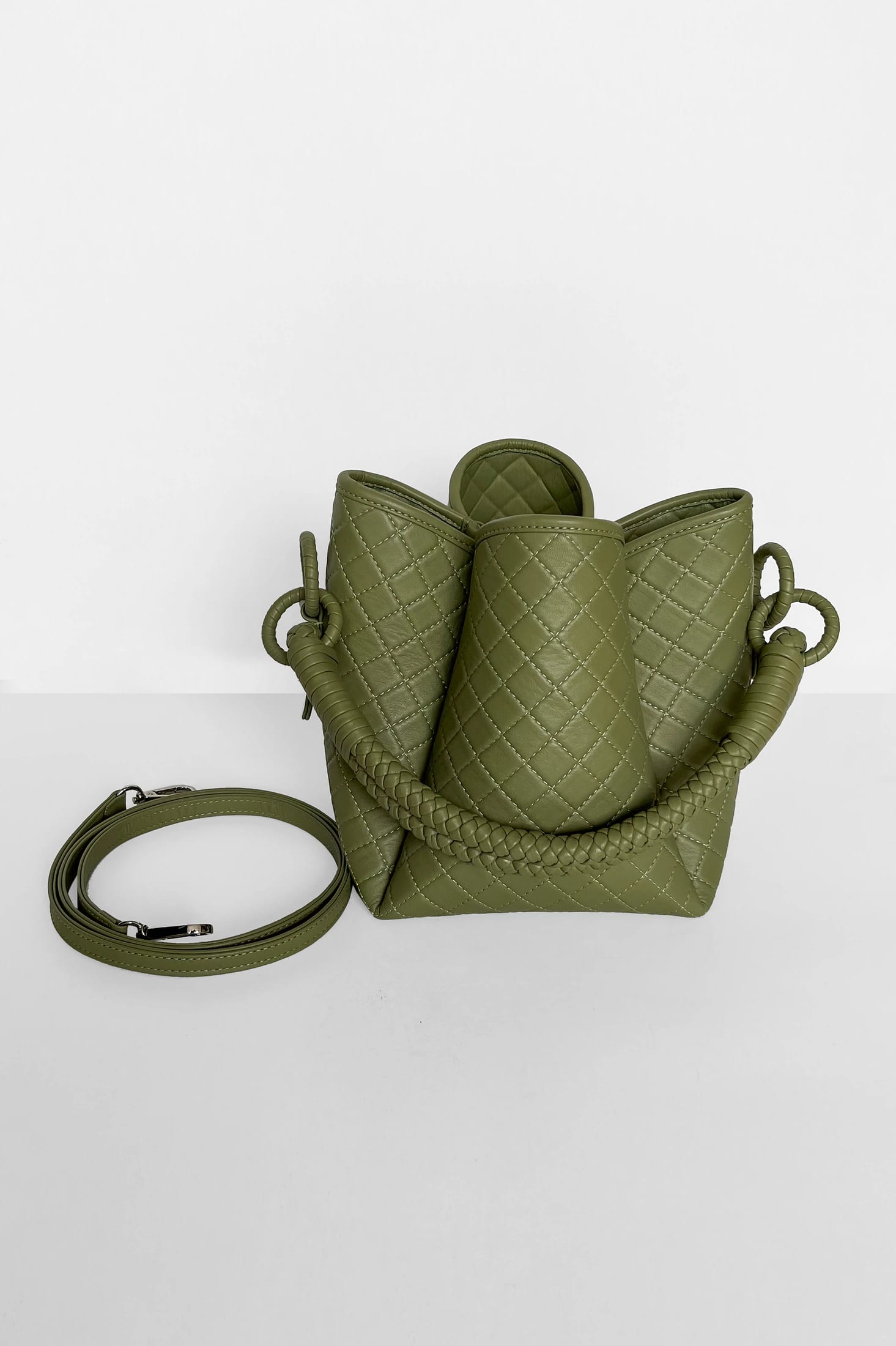 Tulip Bucket Bag, Aloe - imagen 4