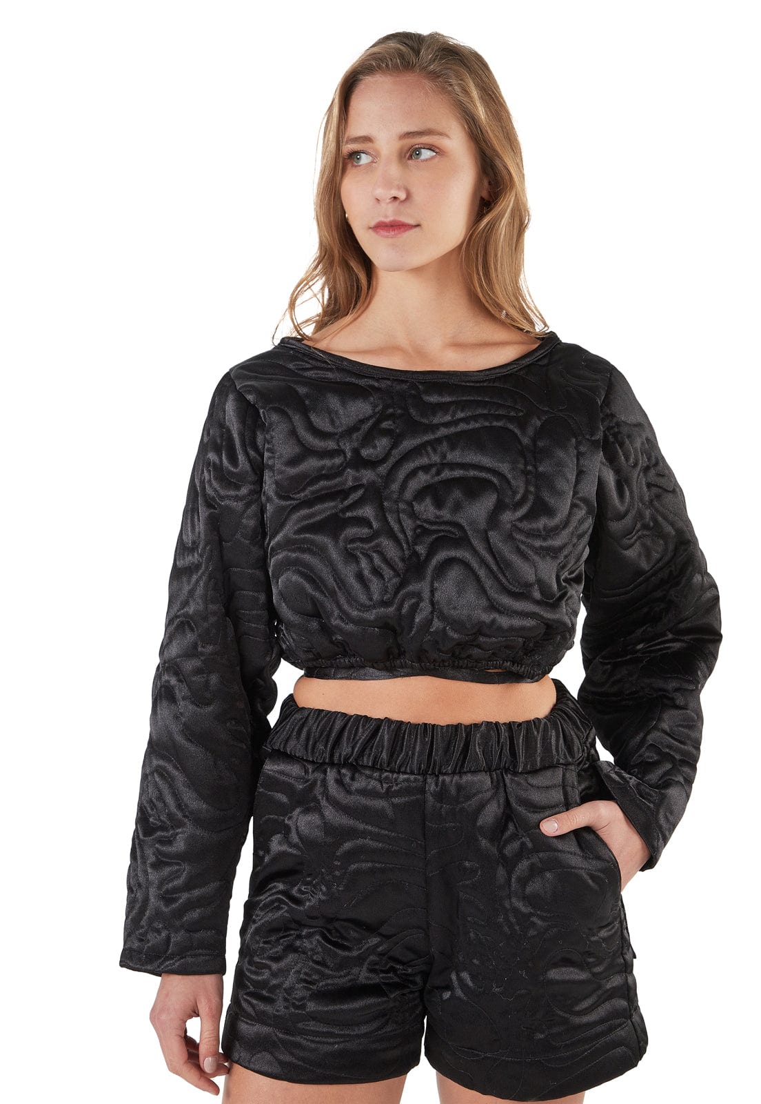 Claude Puffy Shirt Black - imagen 4