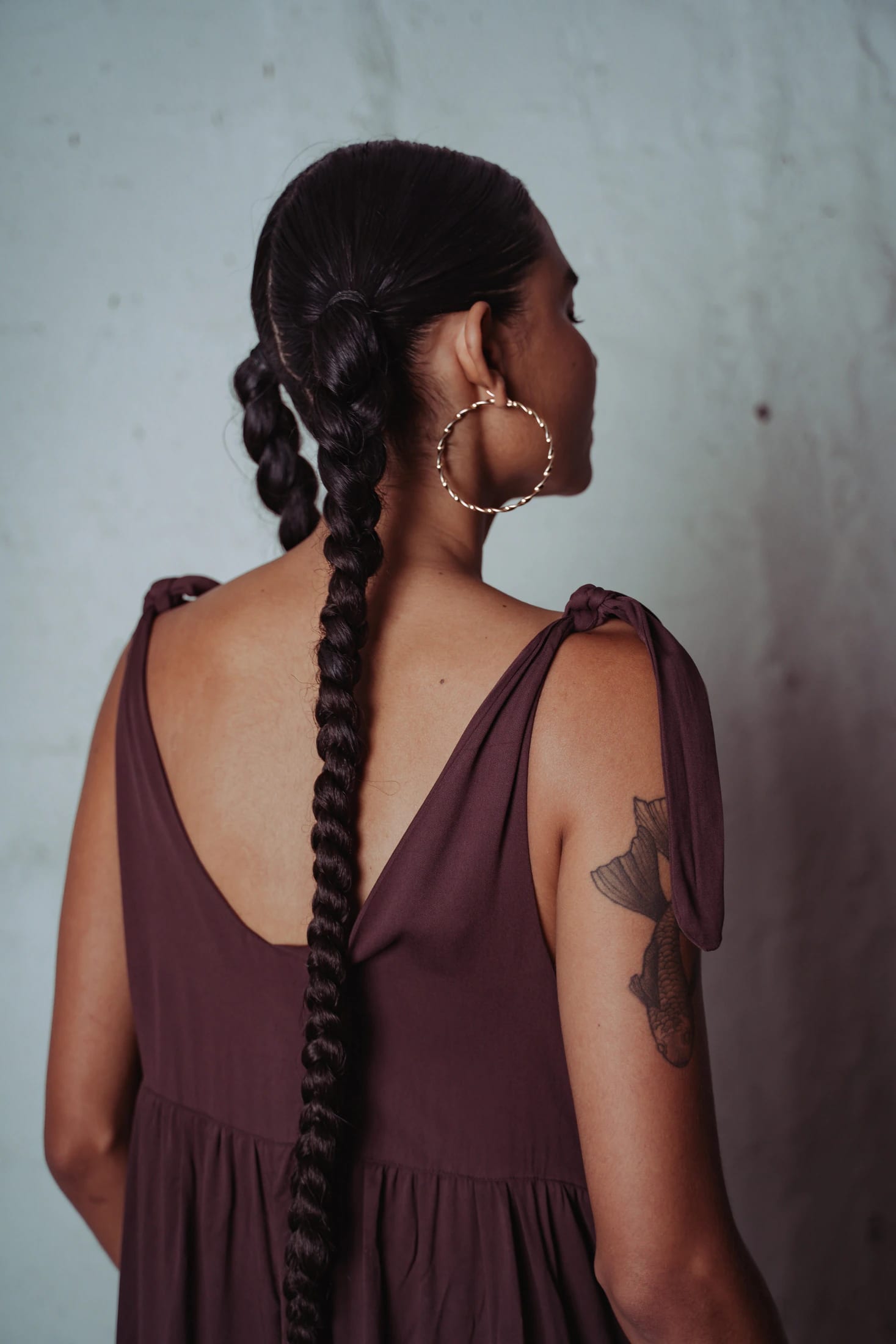 Jumpsuit Flowy Chocolate - imagen 2