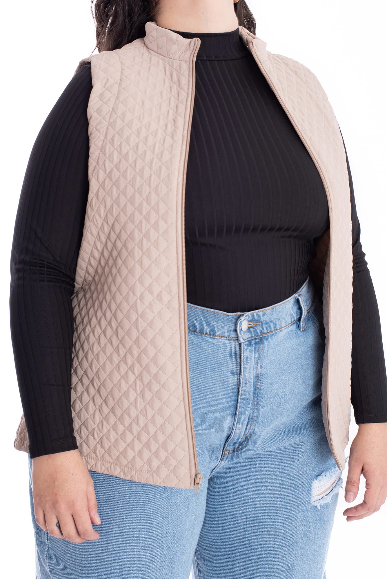 Chaleco Sherpa Beige - imagen 19