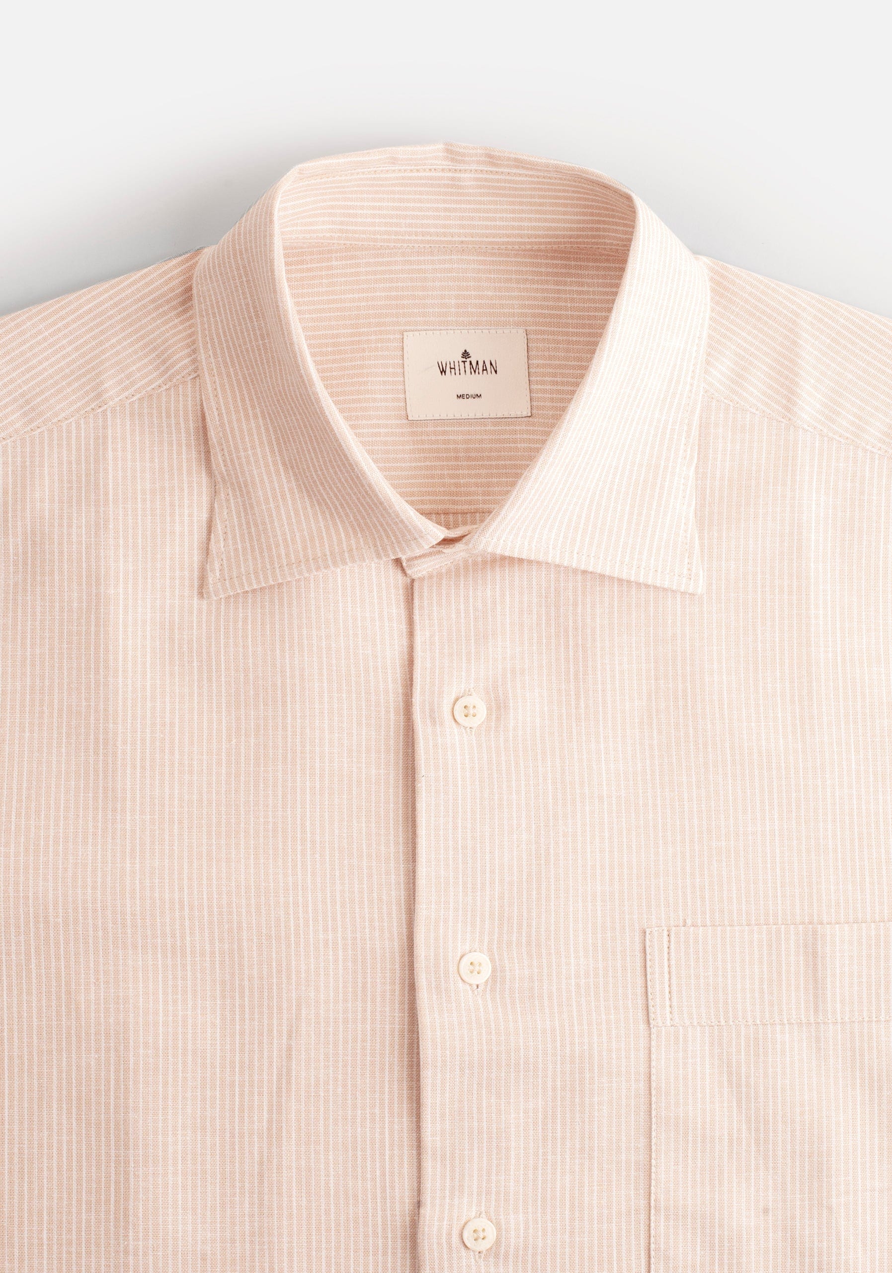 Camisa H CI Jamaica Rayas Delg Café Claro - imagen 2