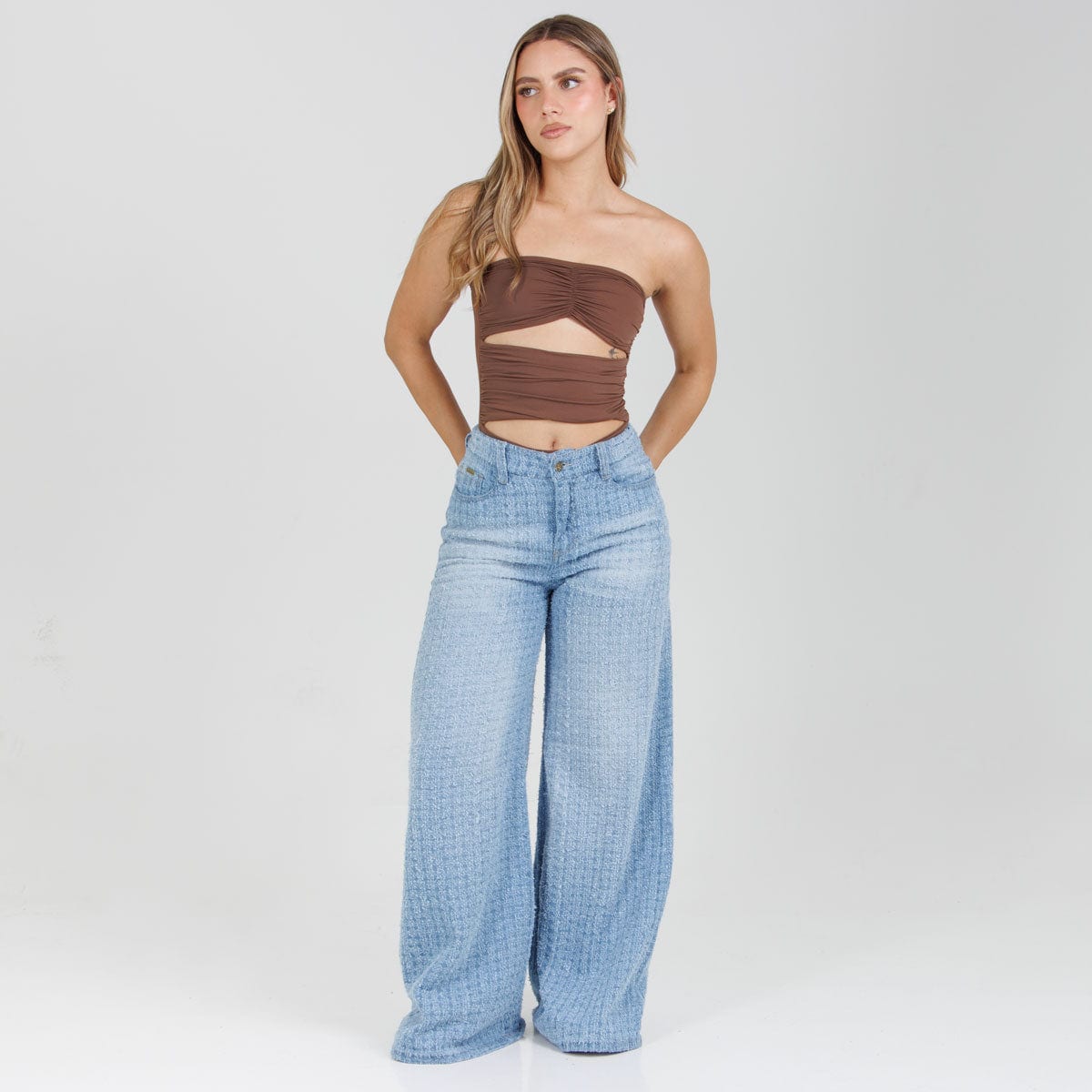 Jean Axspen Wide Leg Ax-2956 - imagen 2