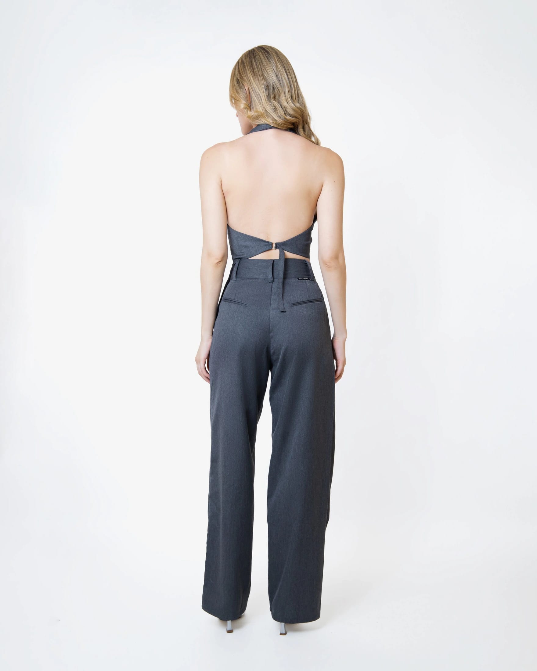 Gray Office Pants - imagen 3