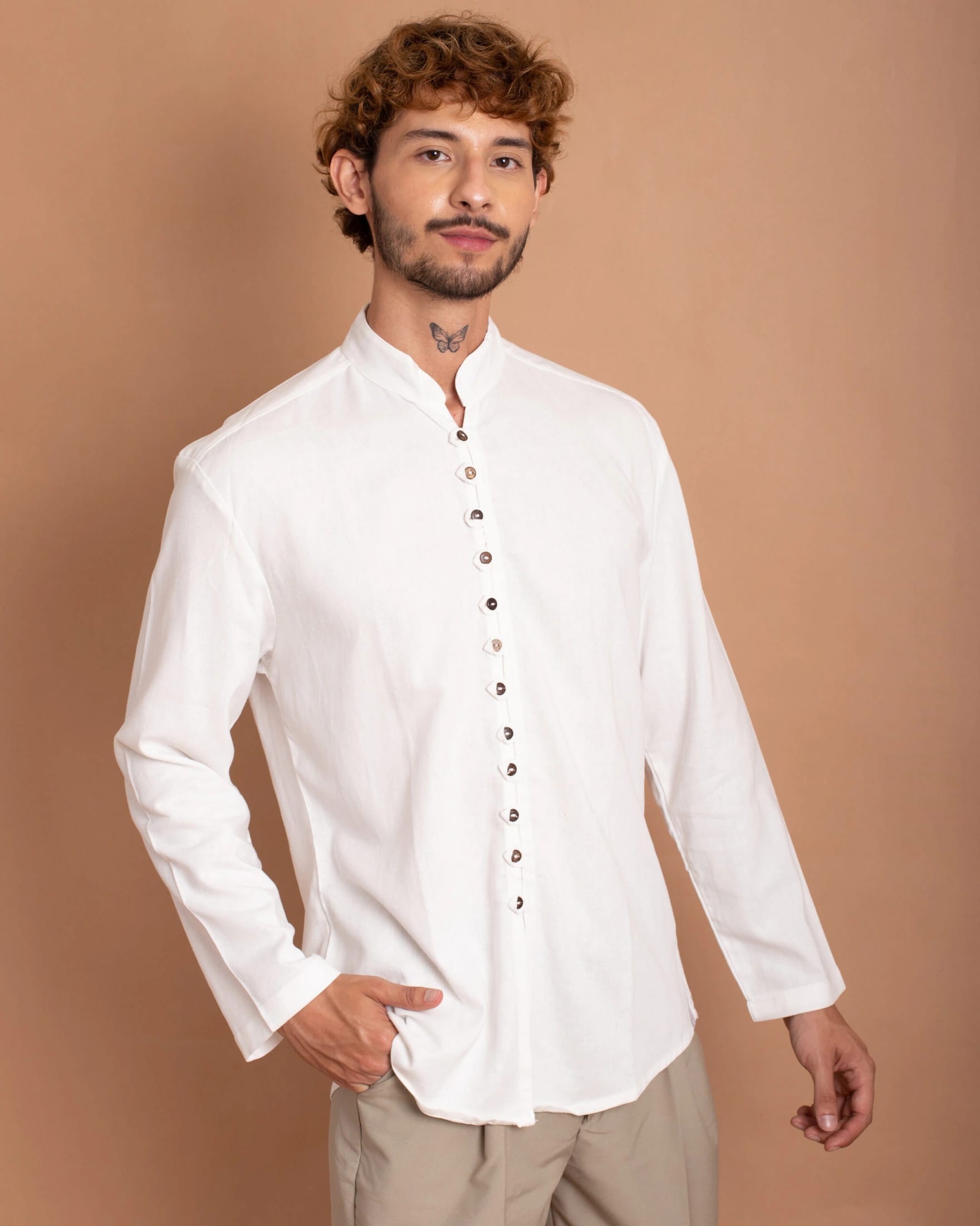 Camisa Medusa Manga Larga - imagen 1