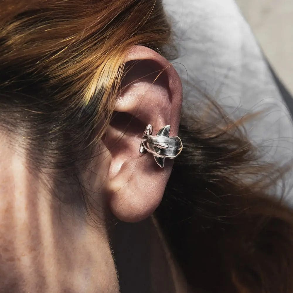 Earcuff Tiburón martillo - imagen 1