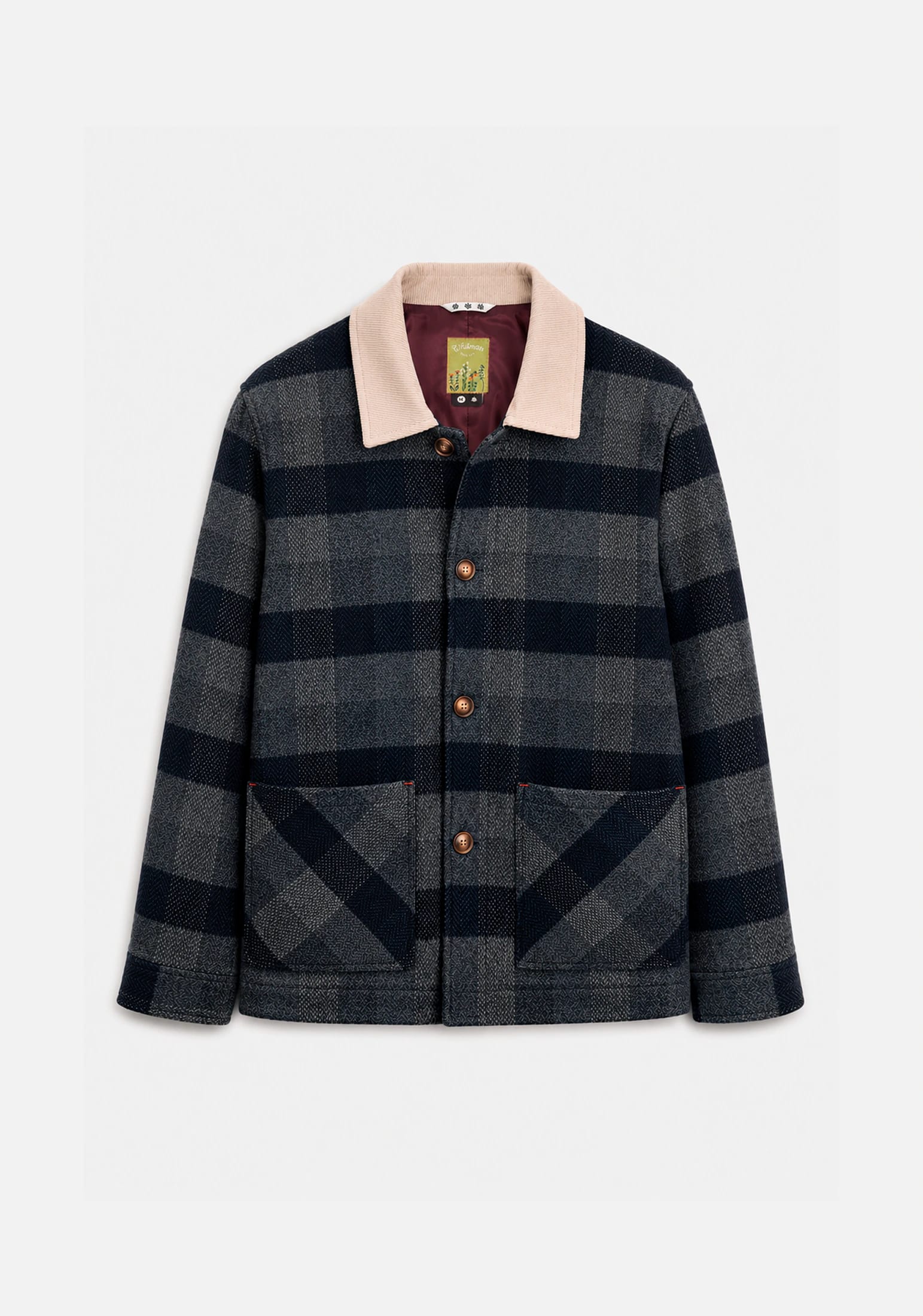 Chaqueta H Jagger Cuadros Azul - imagen 1