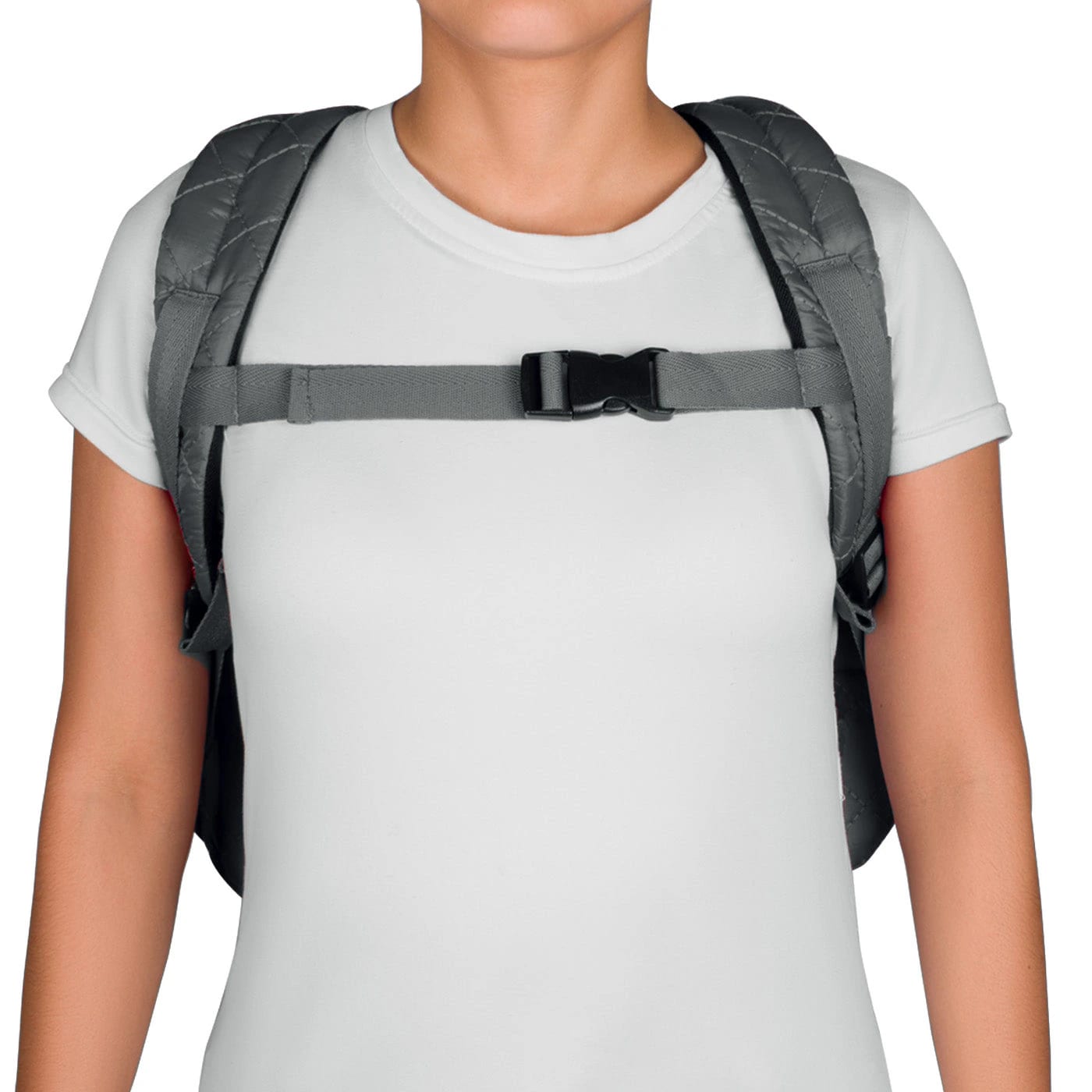 Morral Cabina Tapa Puffer Gris - imagen 7