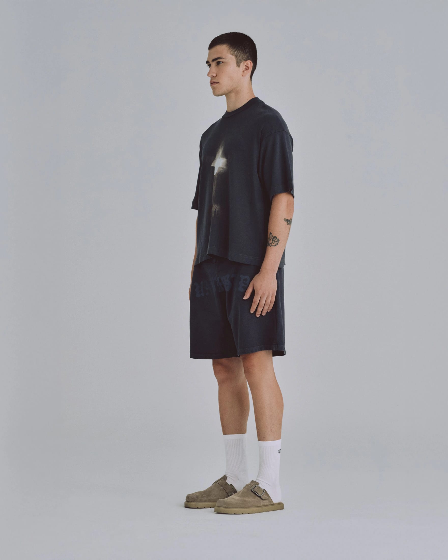94' UNDRGLD Biased Shorts Vintage Gray - imagen 5