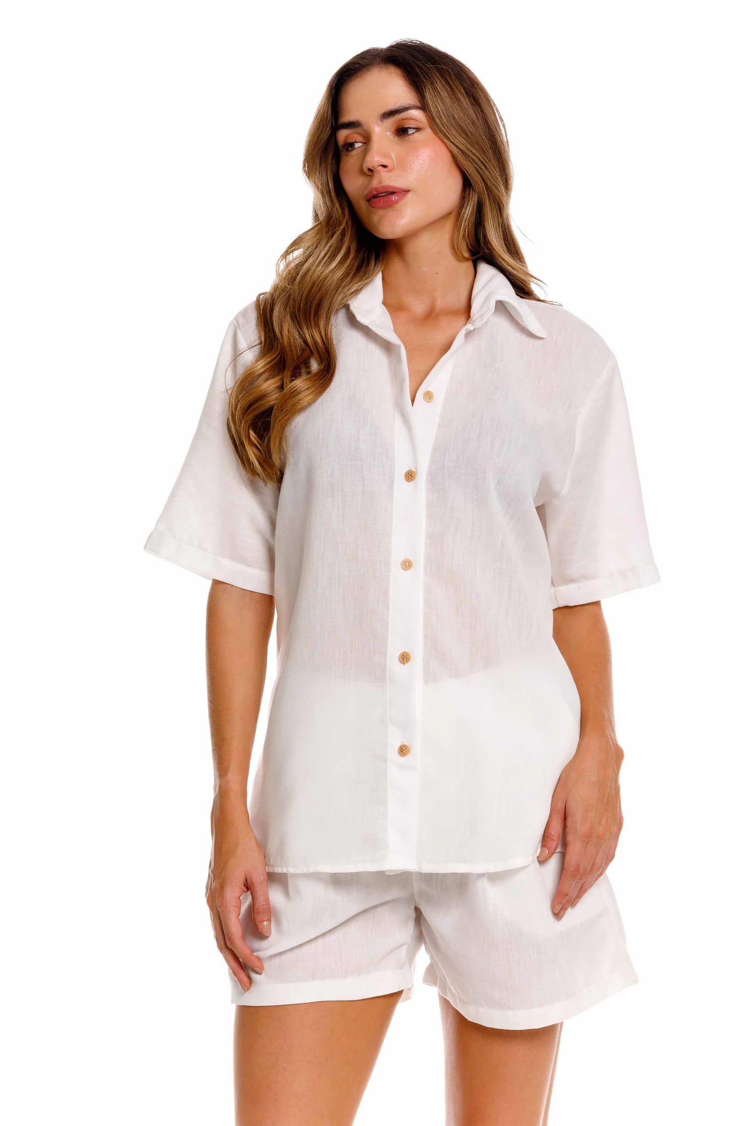 Camisa Playera Mujer Essentials - imagen 2