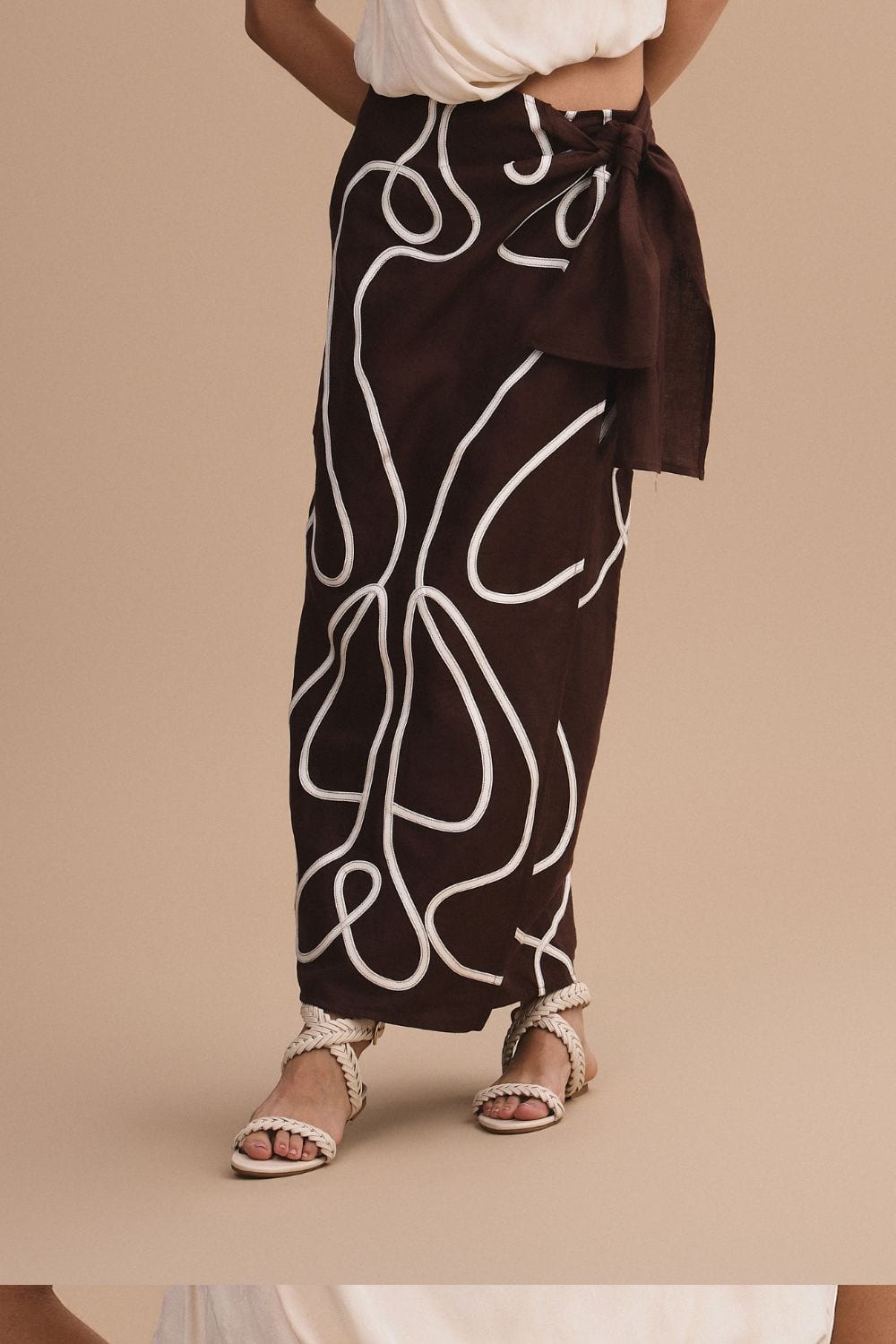 Falda praga brown - imagen 3