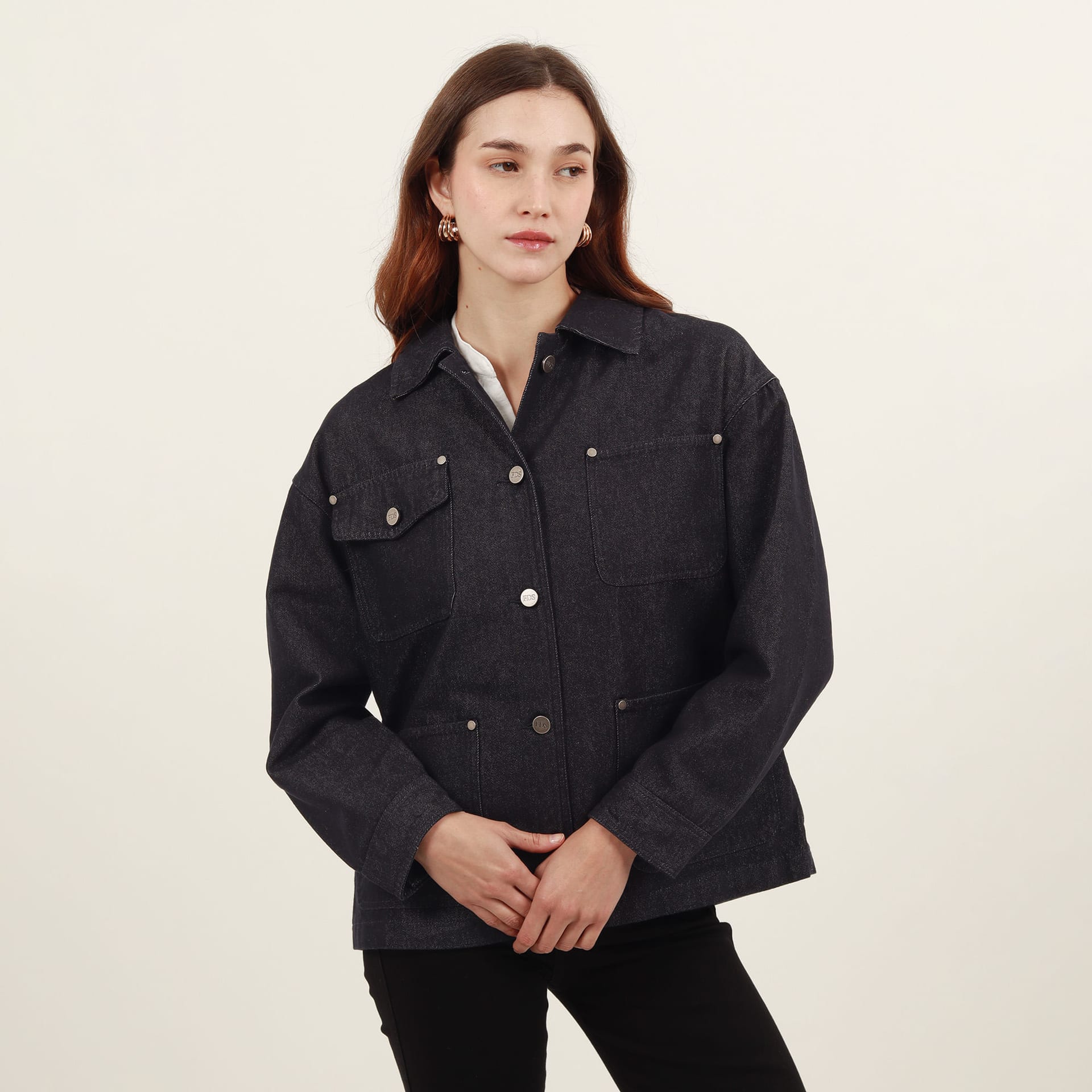 Chaqueta acolchada con capucha y ajuste en cintura - imagen 13