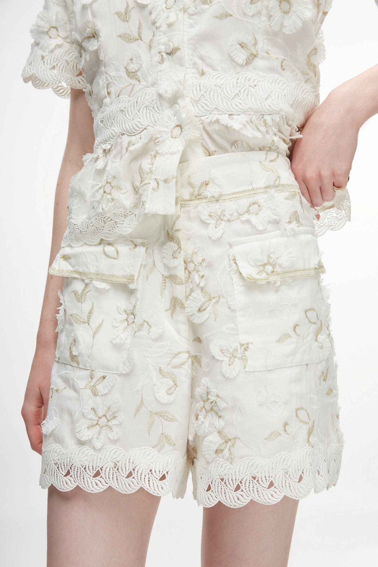CELIA SHORTS  WHITE - imagen 2