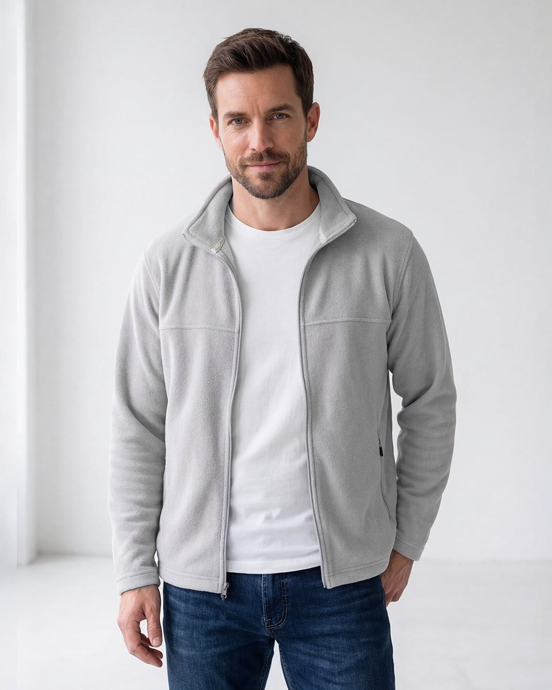 Polar FleeceFlex Hombre Gris Luna - imagen 1