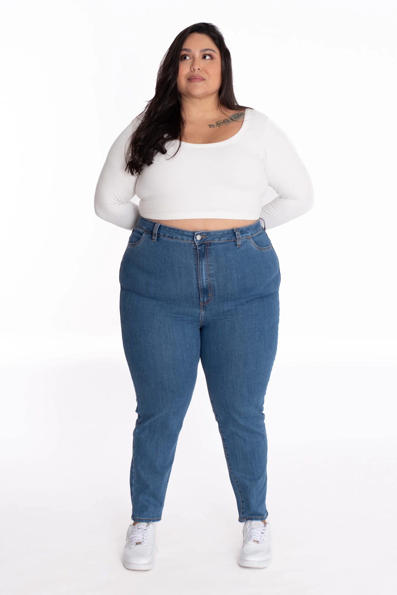 Jean Skinny Azul Medio 406 - imagen 2