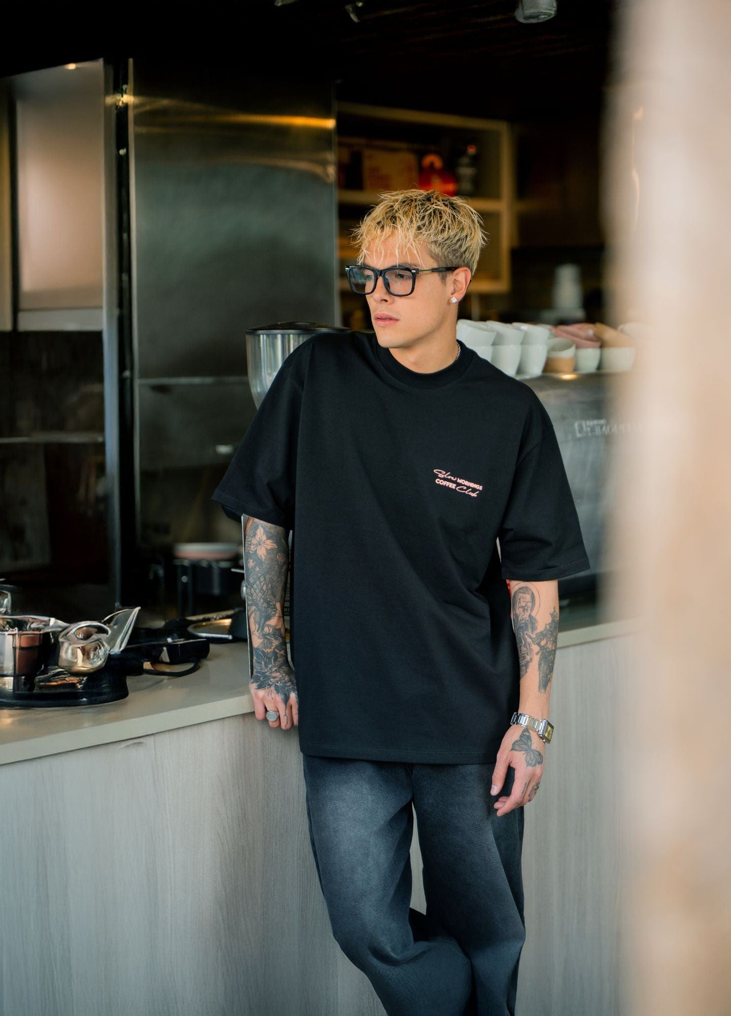 Coffee Club Oversized - Negro - imagen 6
