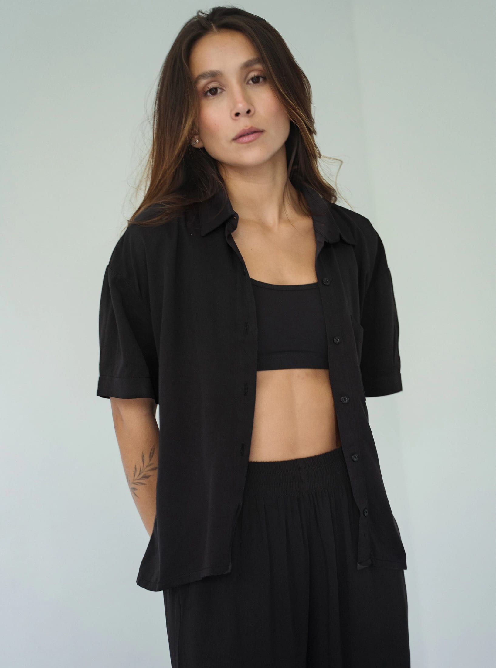 Set Breezy Black Palazzo - imagen 8