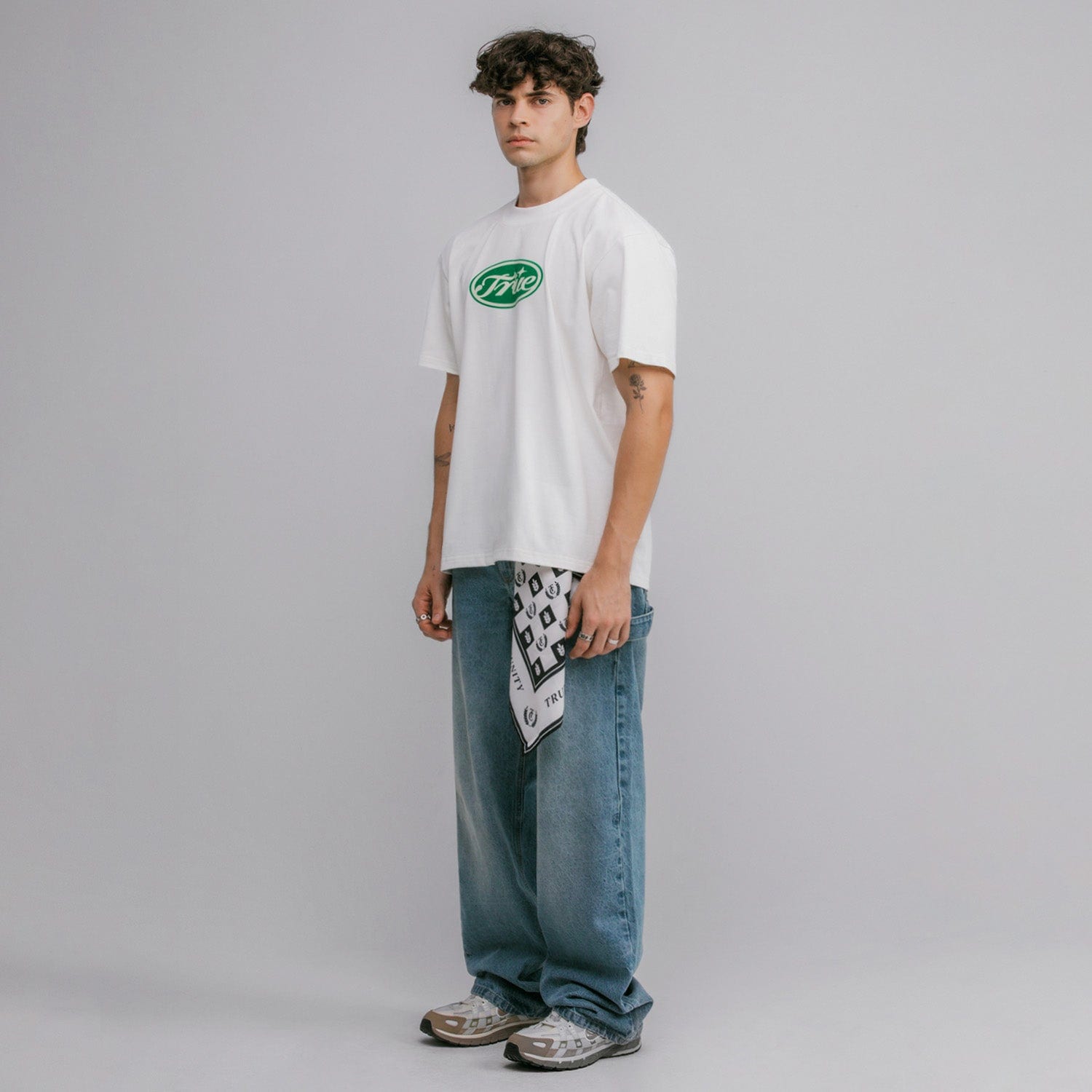True Stamp T-Shirt - Cream - imagen 3