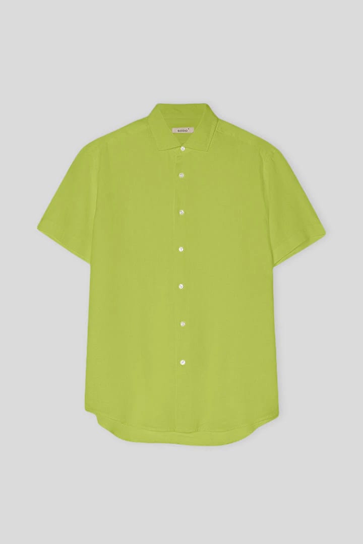 Men's linen shirt love bird - imagen 1