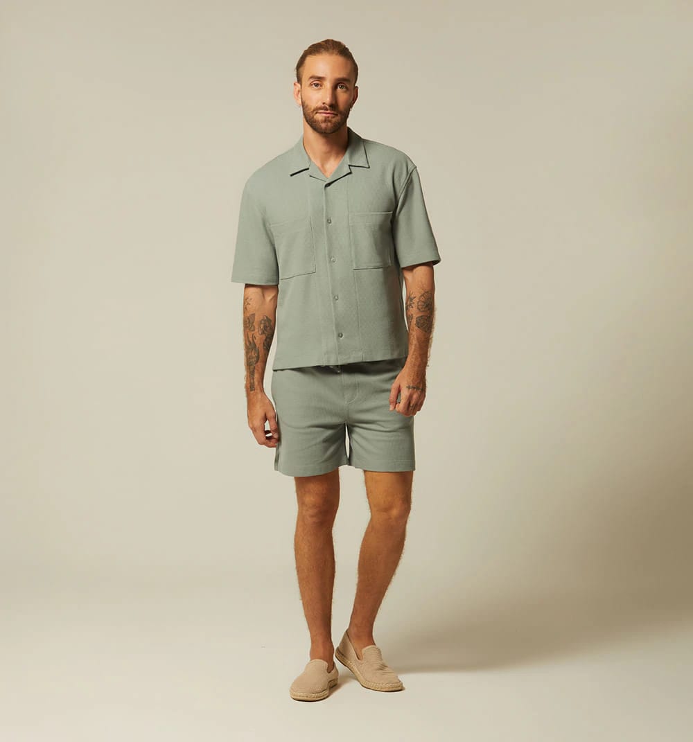 Camisa resort para hombre - imagen 11