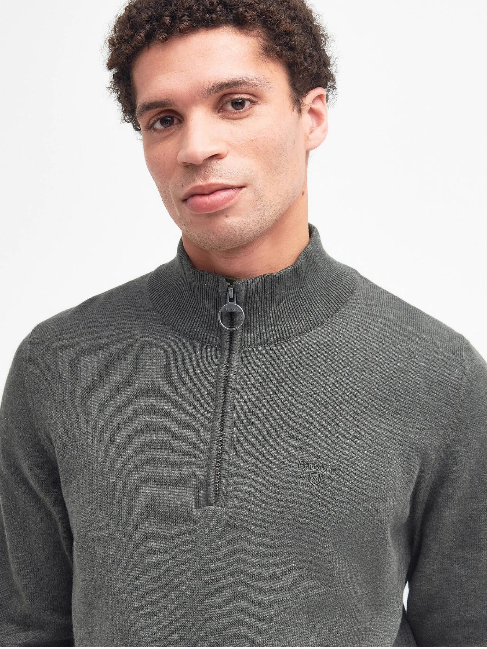 Cotton Quarter-Zip Jumper - imagen 13