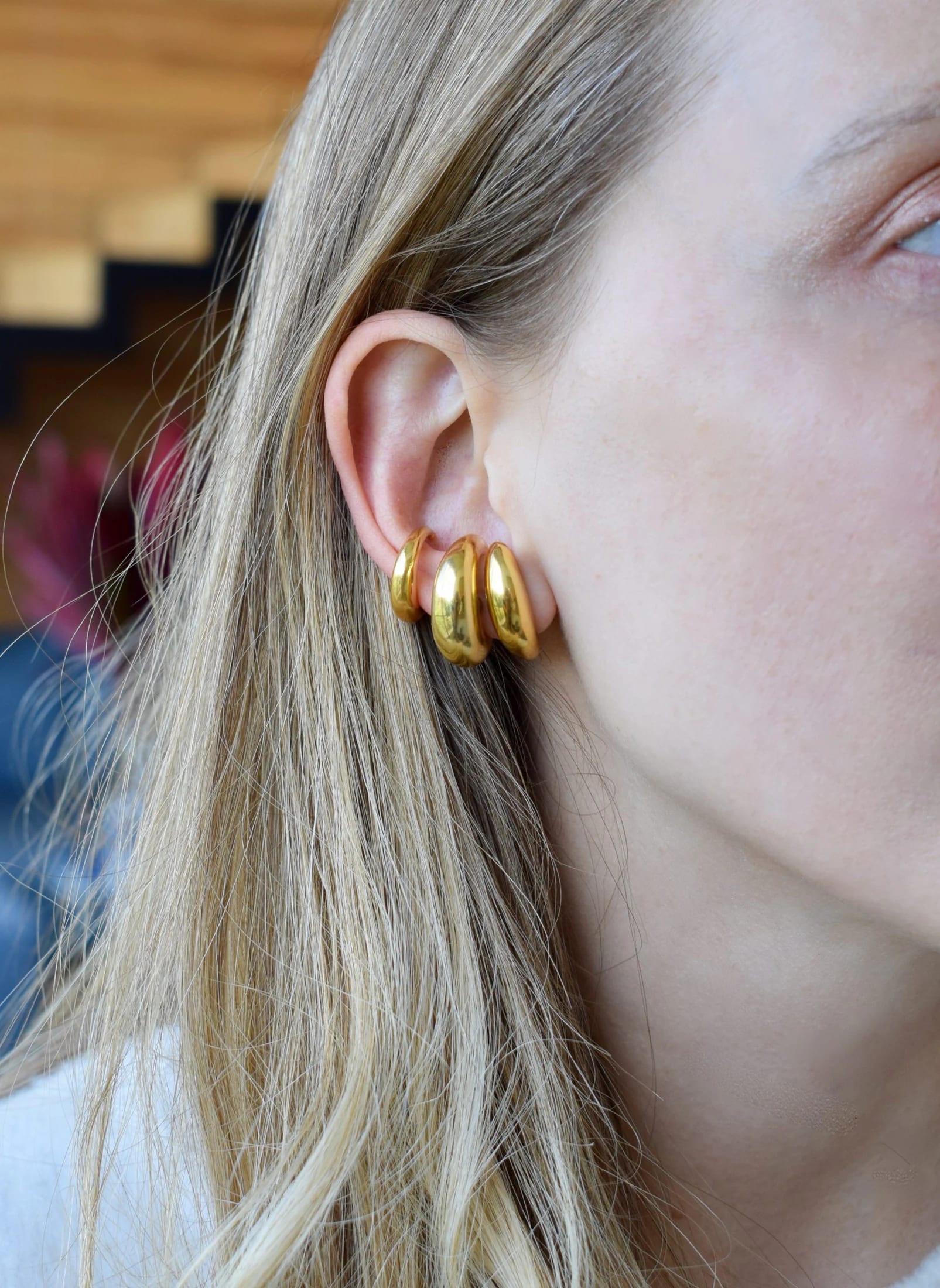 Ear cuff Aqua Due Doble - imagen 3