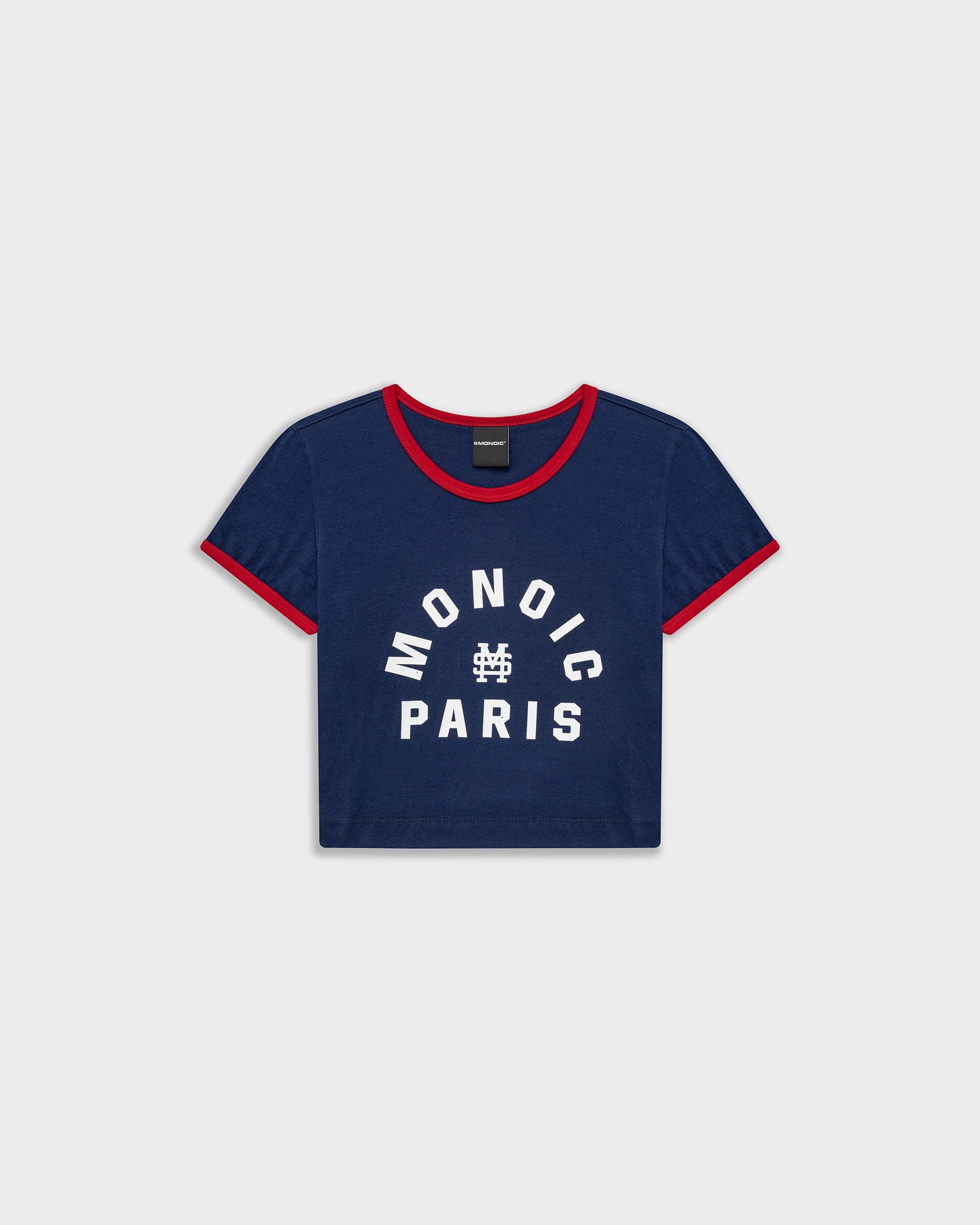 Crop Top Monoic Paris - Azul Navy y Rojo - imagen 1