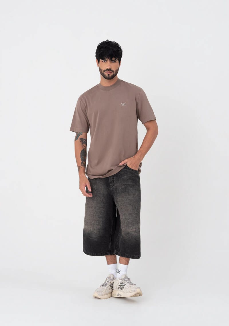 Atelier regular brown t-shirt - imagen 7