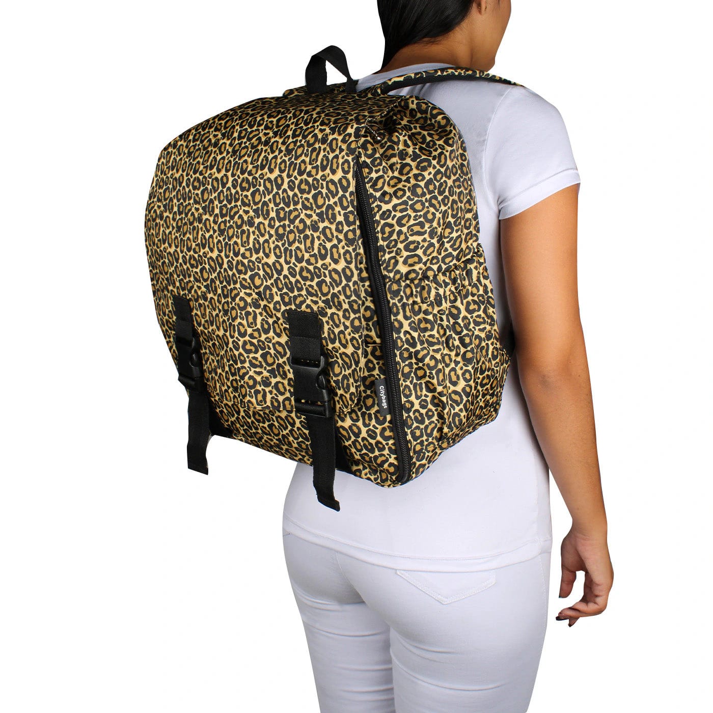 Morral Cabina Tapa Ultra Citybags Estampado Animal Print - imagen 7