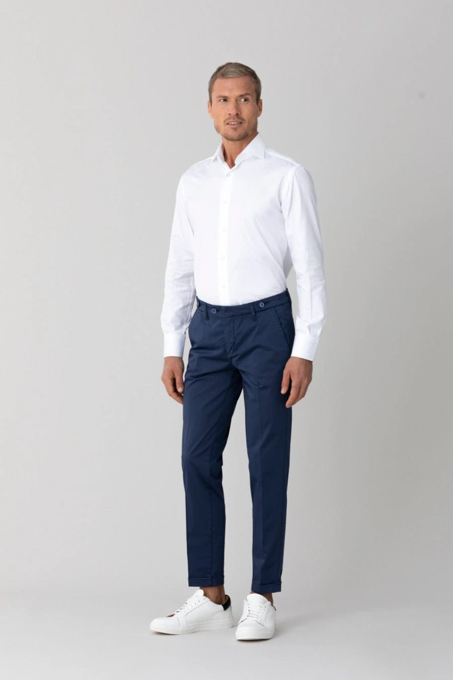 Men's blue mauro pants - imagen 2