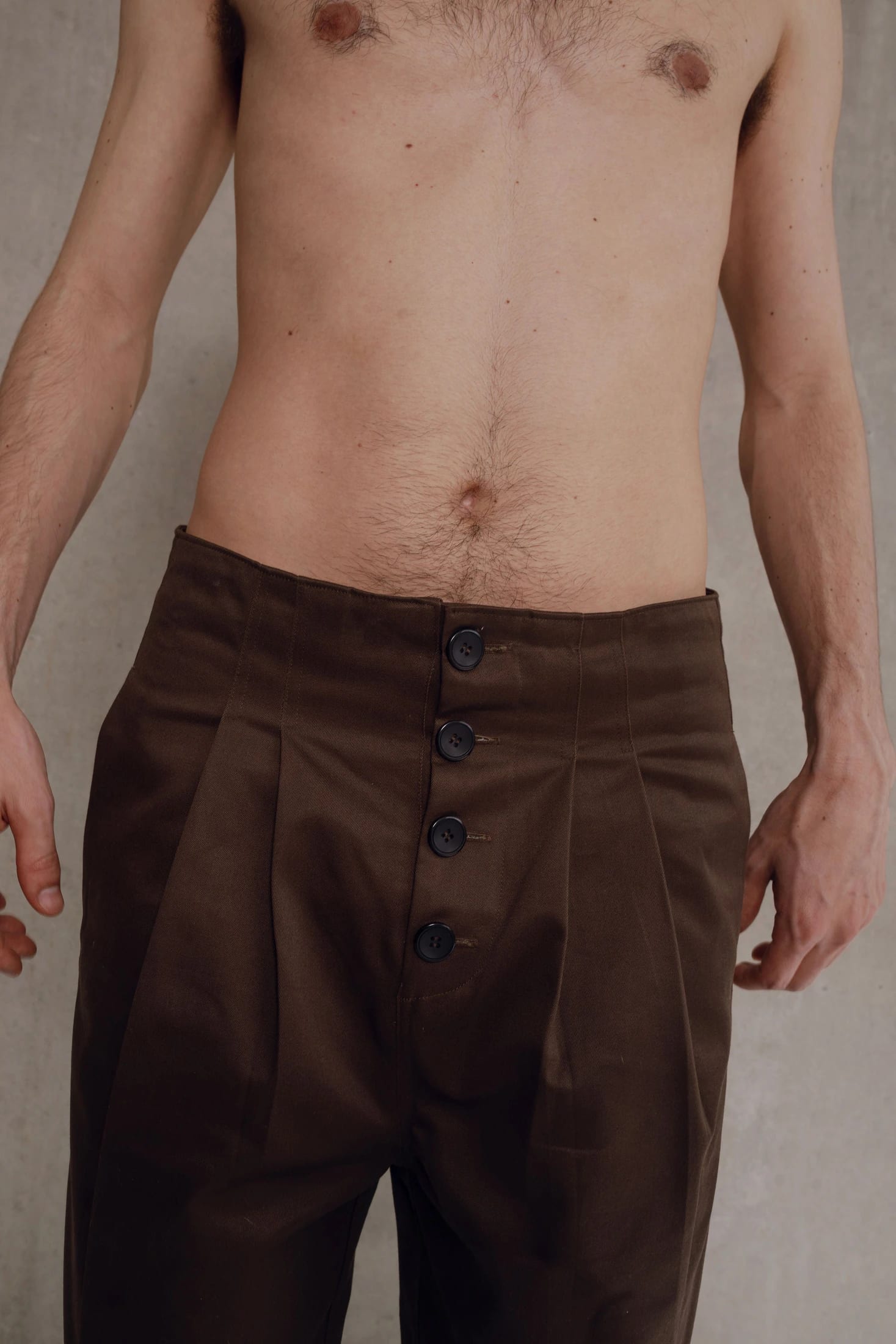Dave Brown Trousers Man - imagen 4