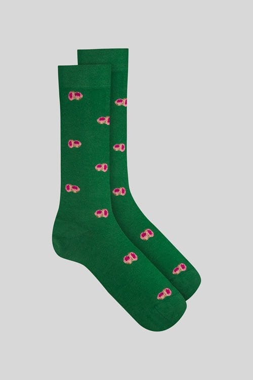 men's sock green kiwi - imagen 2
