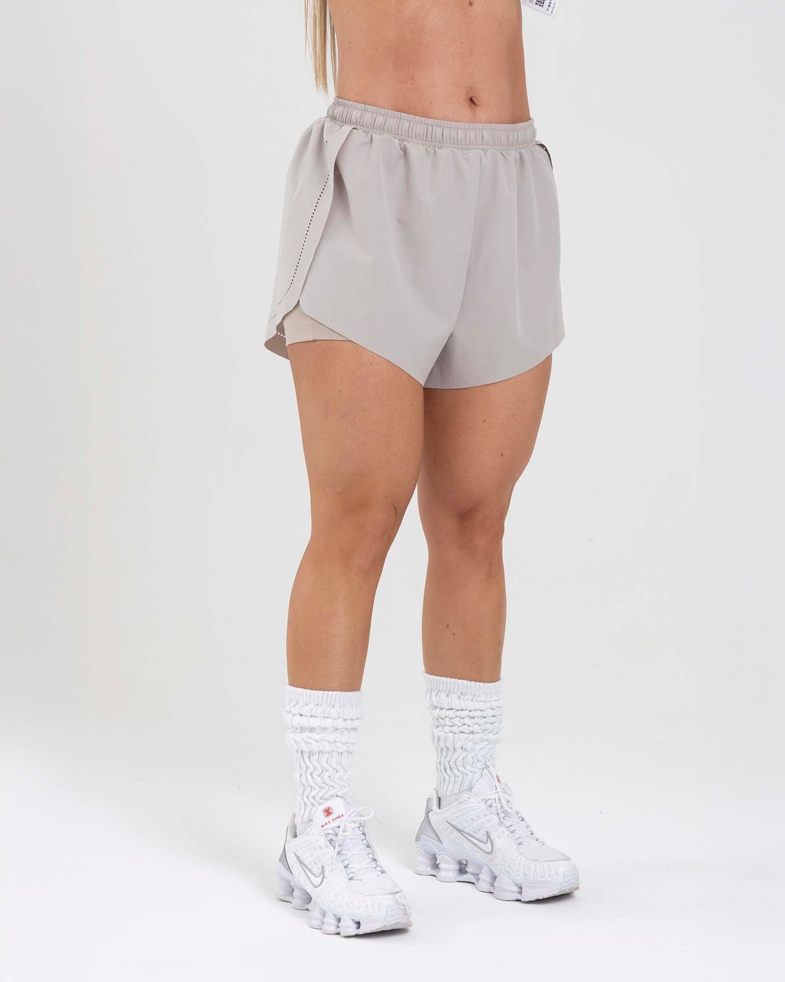 Short running power vent beige milk move FIBER - imagen 2