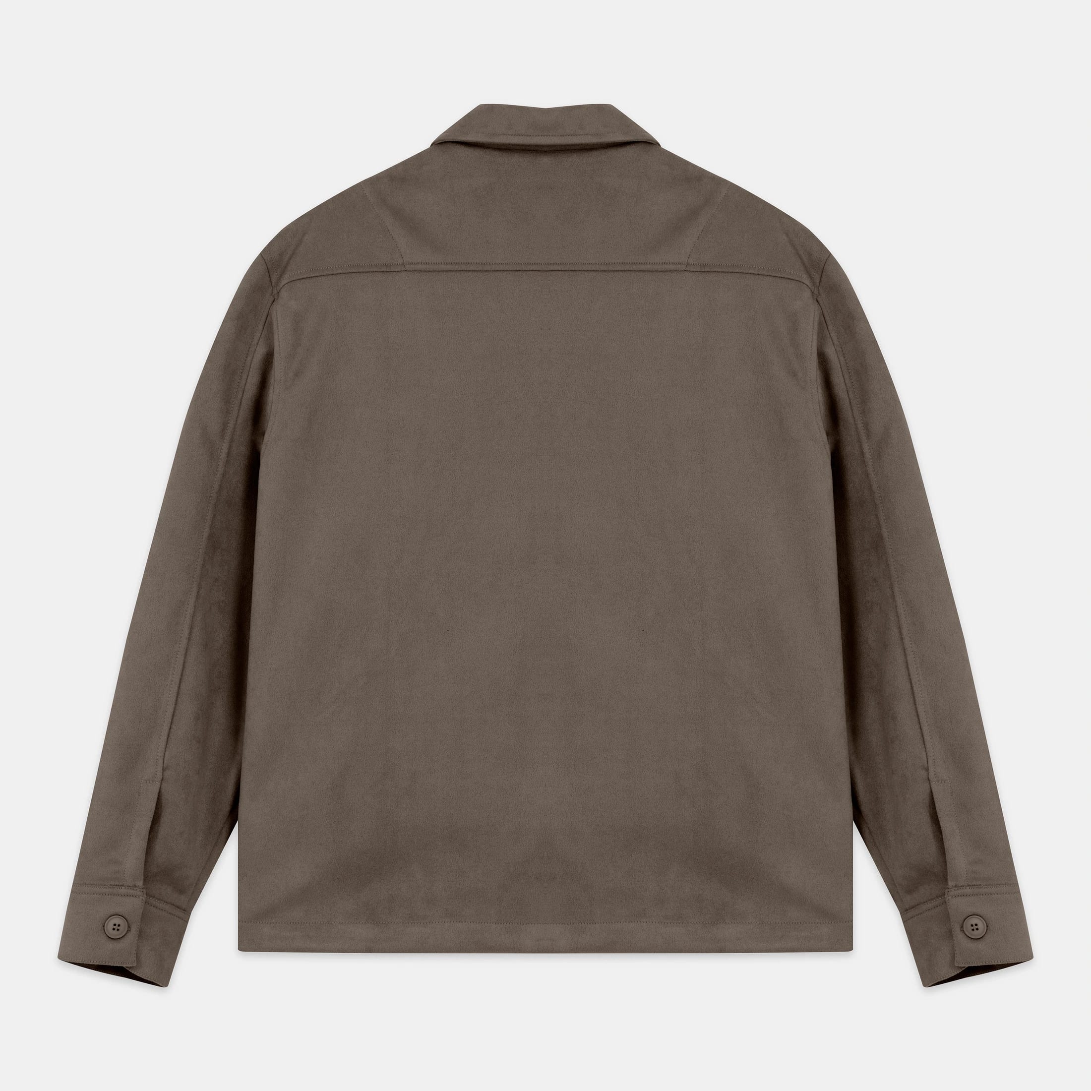 Suede Classic Jacket Verde Militar - imagen 4